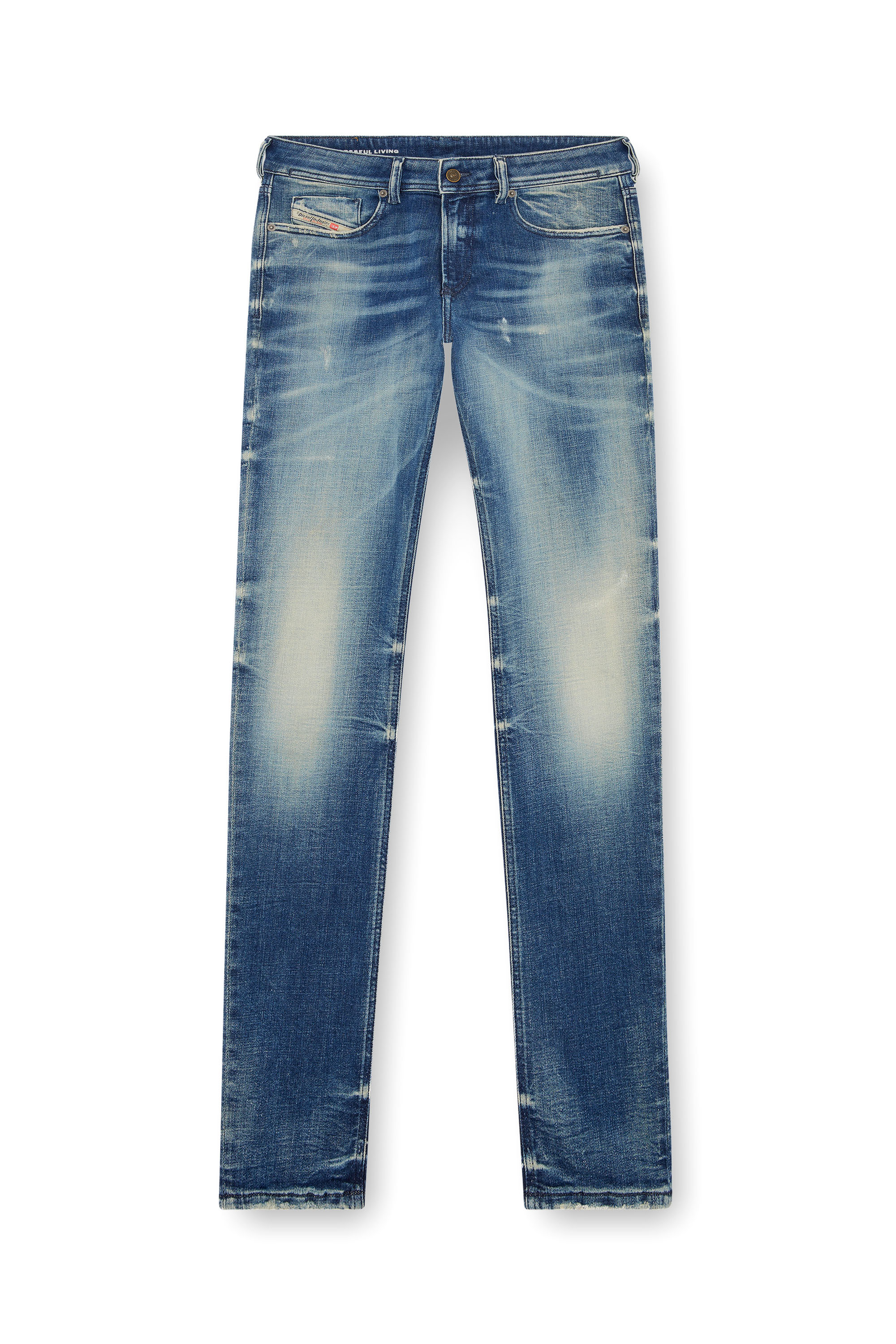 Diesel - Skinny Jeans 1979 Sleenker 09J24 Hombre, Azul medio - 3