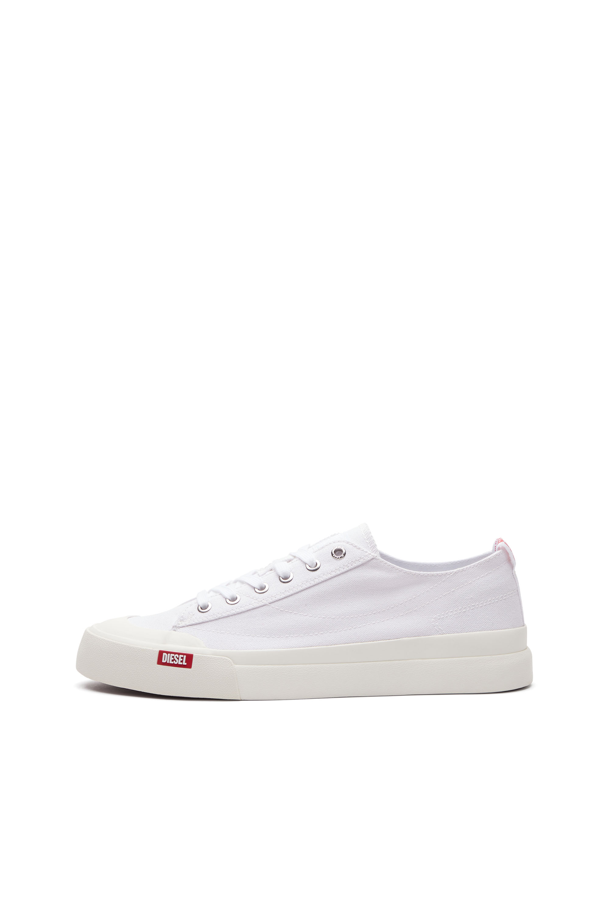 Diesel - S-ATHOS LOW, S-Athos Low-Deportivas altas de lona Hombre in Blanco - 7