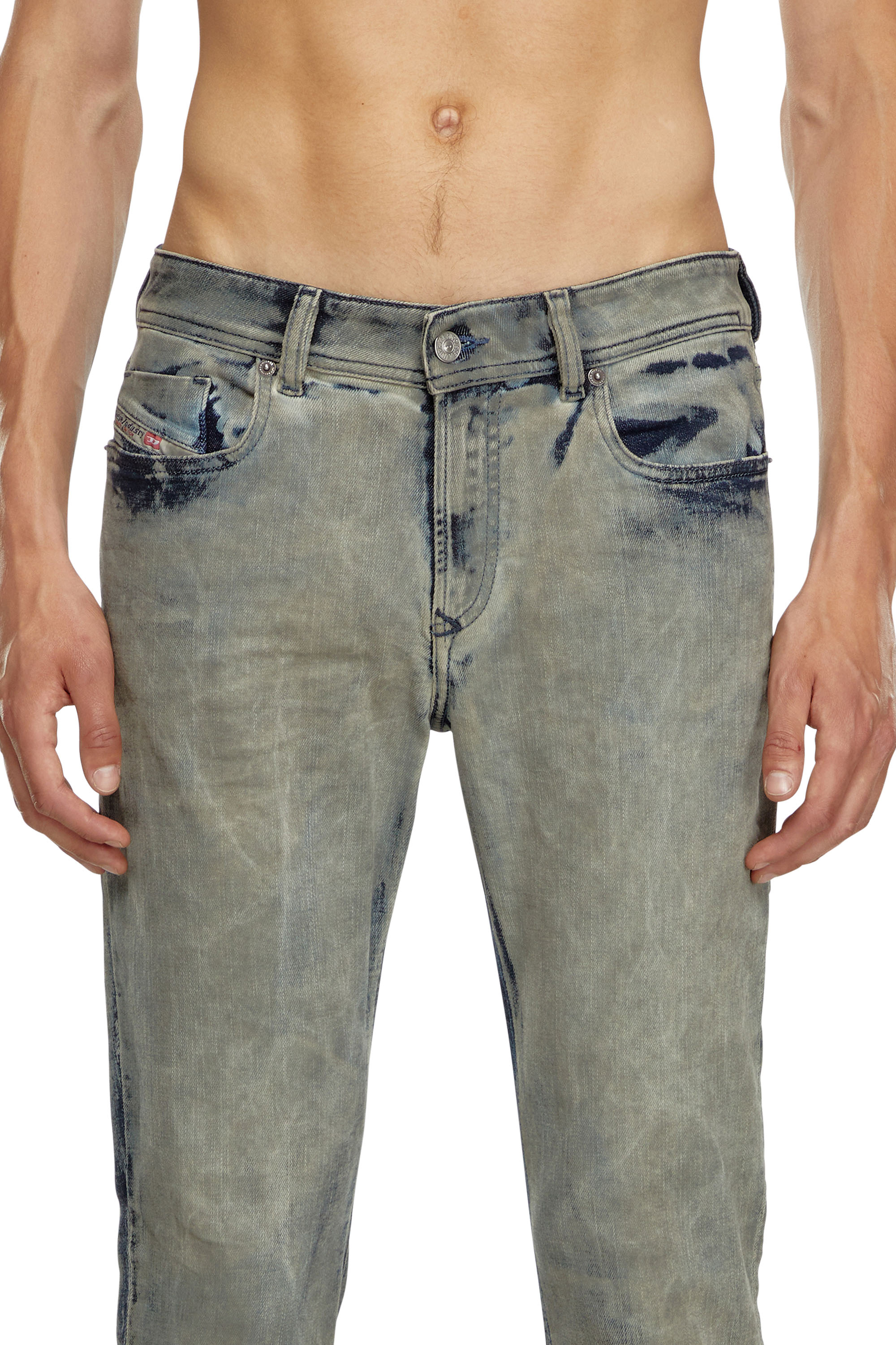 Diesel - Skinny Jeans 1979 Sleenker 068ND Hombre, Azul Oscuro - 5