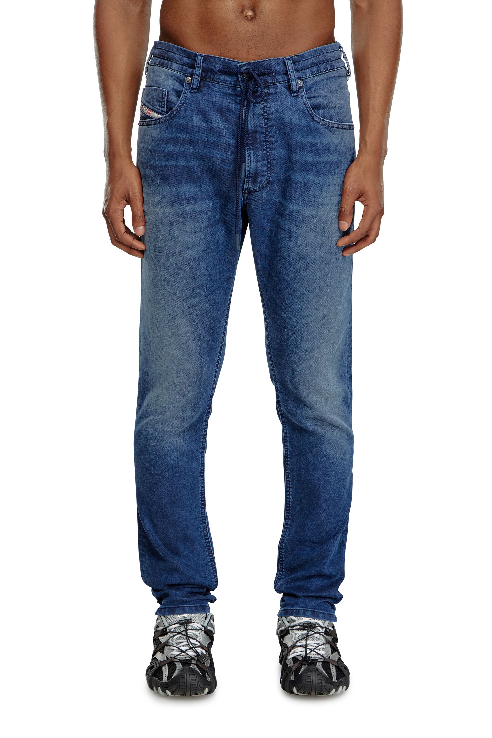 Diesel - Regular 2030 D-Krooley Joggjeans® 068LX Hombre, Azul Oscuro - 1