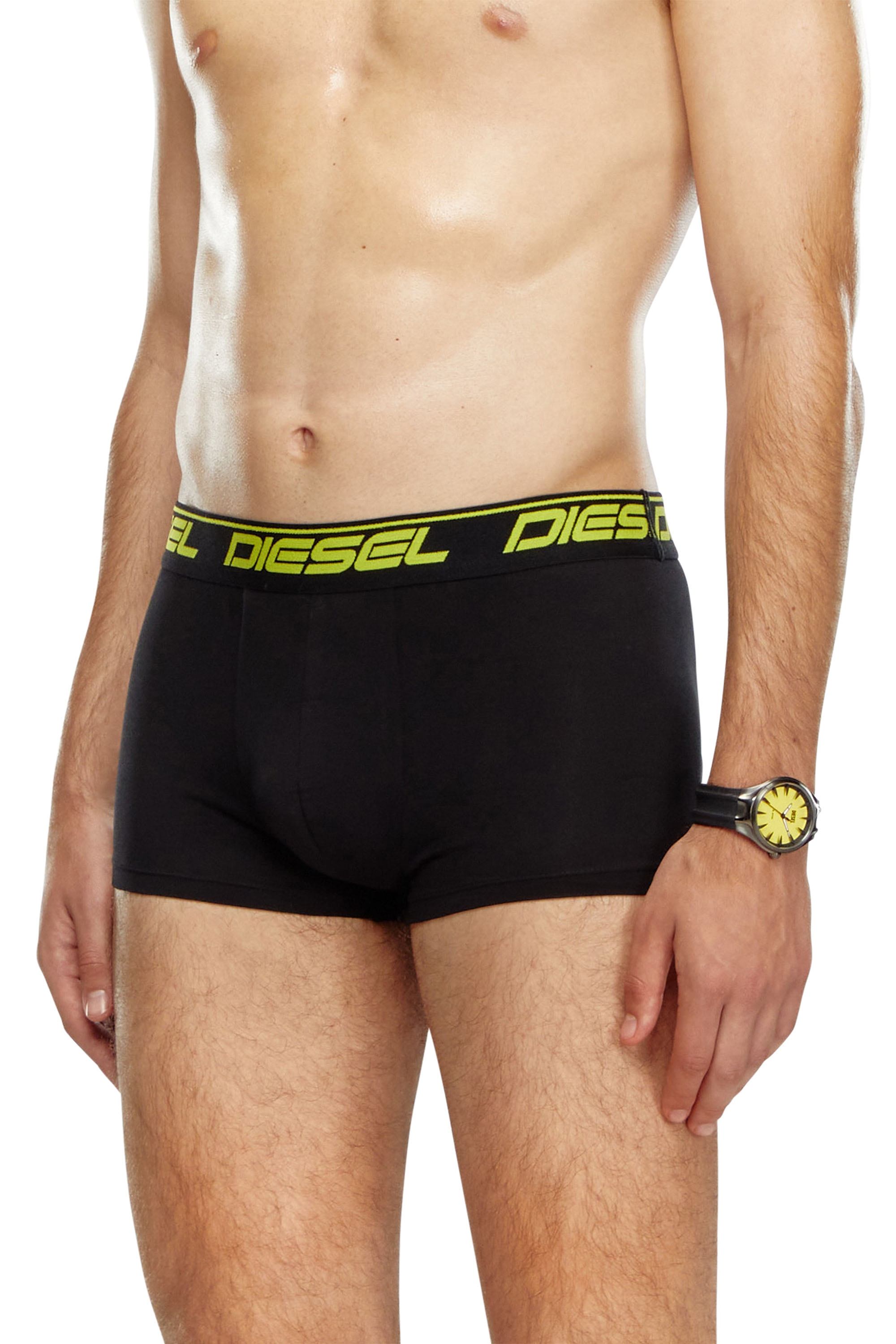 Diesel - UMBX-DAMIENTHREEPACK, Paquete de tres bóxers ajustados con rayas espaciales Hombre in Multicolor - 2