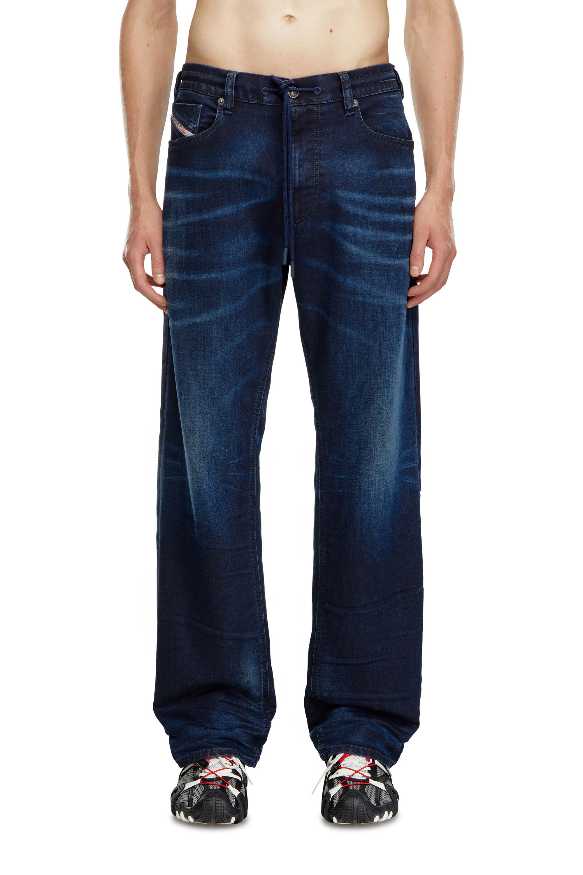 Diesel - Relaxed 2080 D-Reel Joggjeans® 09J35 Hombre, Azul Oscuro - 1