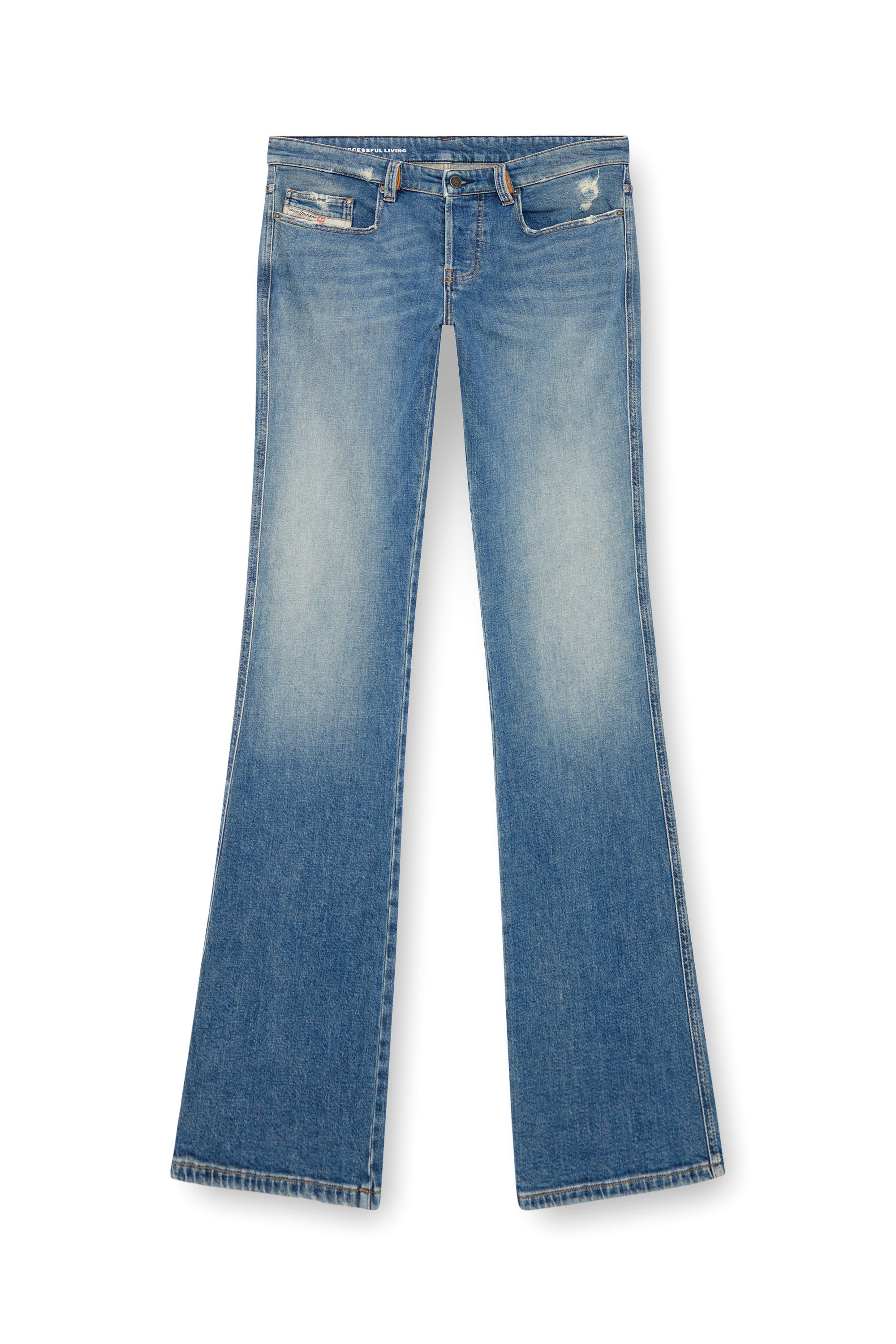 Diesel - Man's Bootcut Jeans 1998 D-Buck 0GRDG, Light Blue - 3