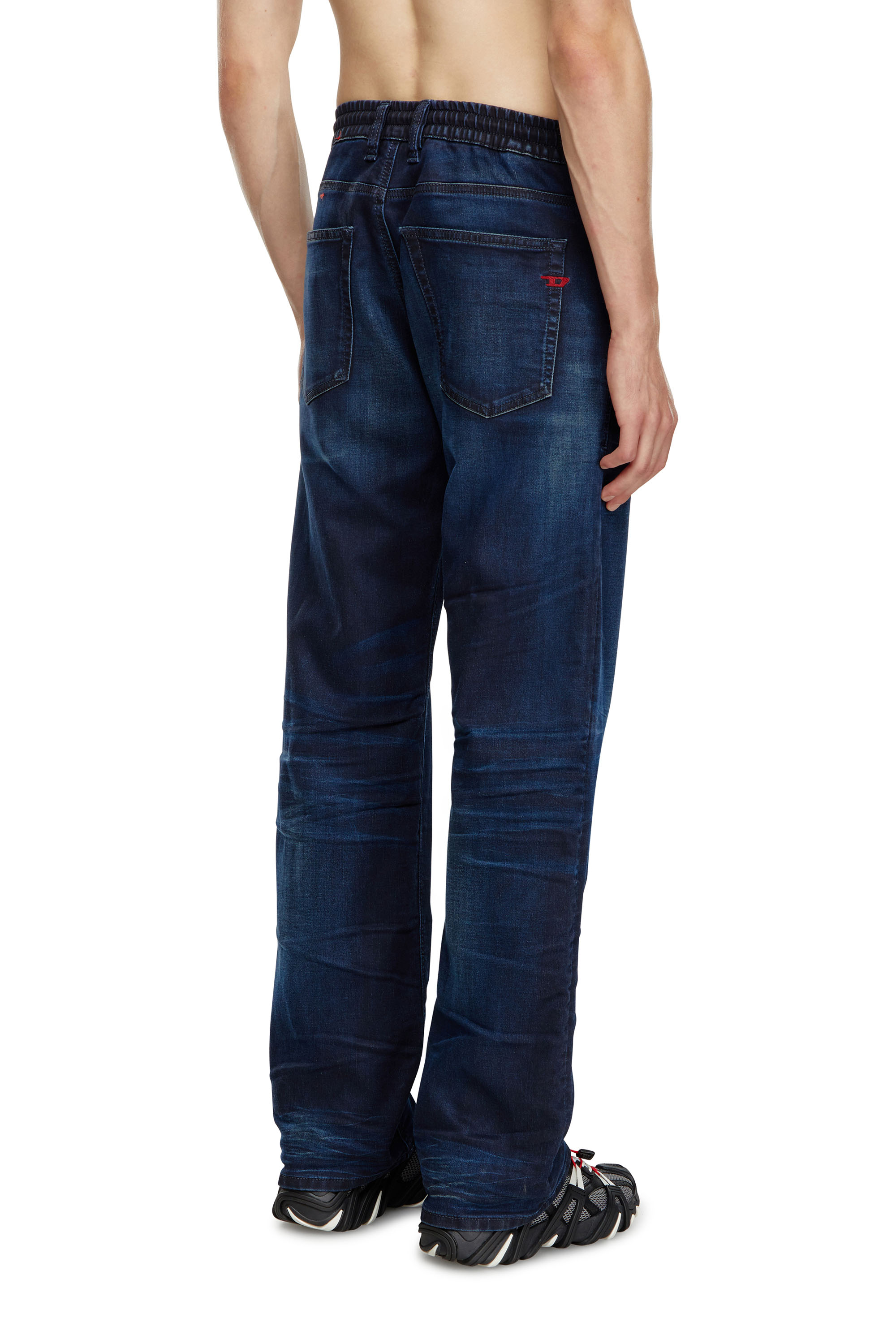 Diesel - Man's Relaxed 2080 D-Reel Joggjeans® 09J35, Dark Blue - 3