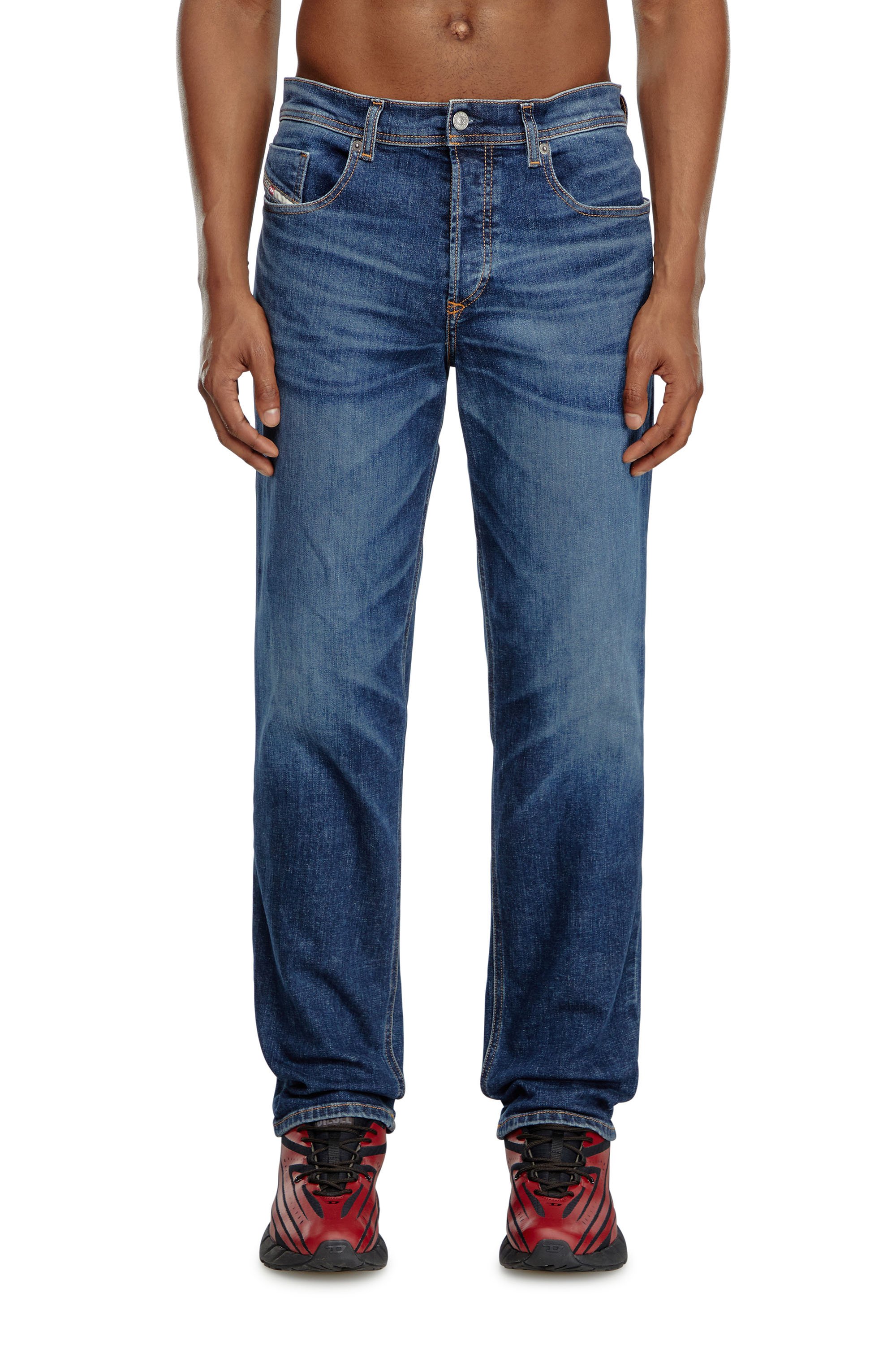 Diesel - Regular Jeans 2023 D-Finitive 09J47 Hombre, Azul Oscuro - 1