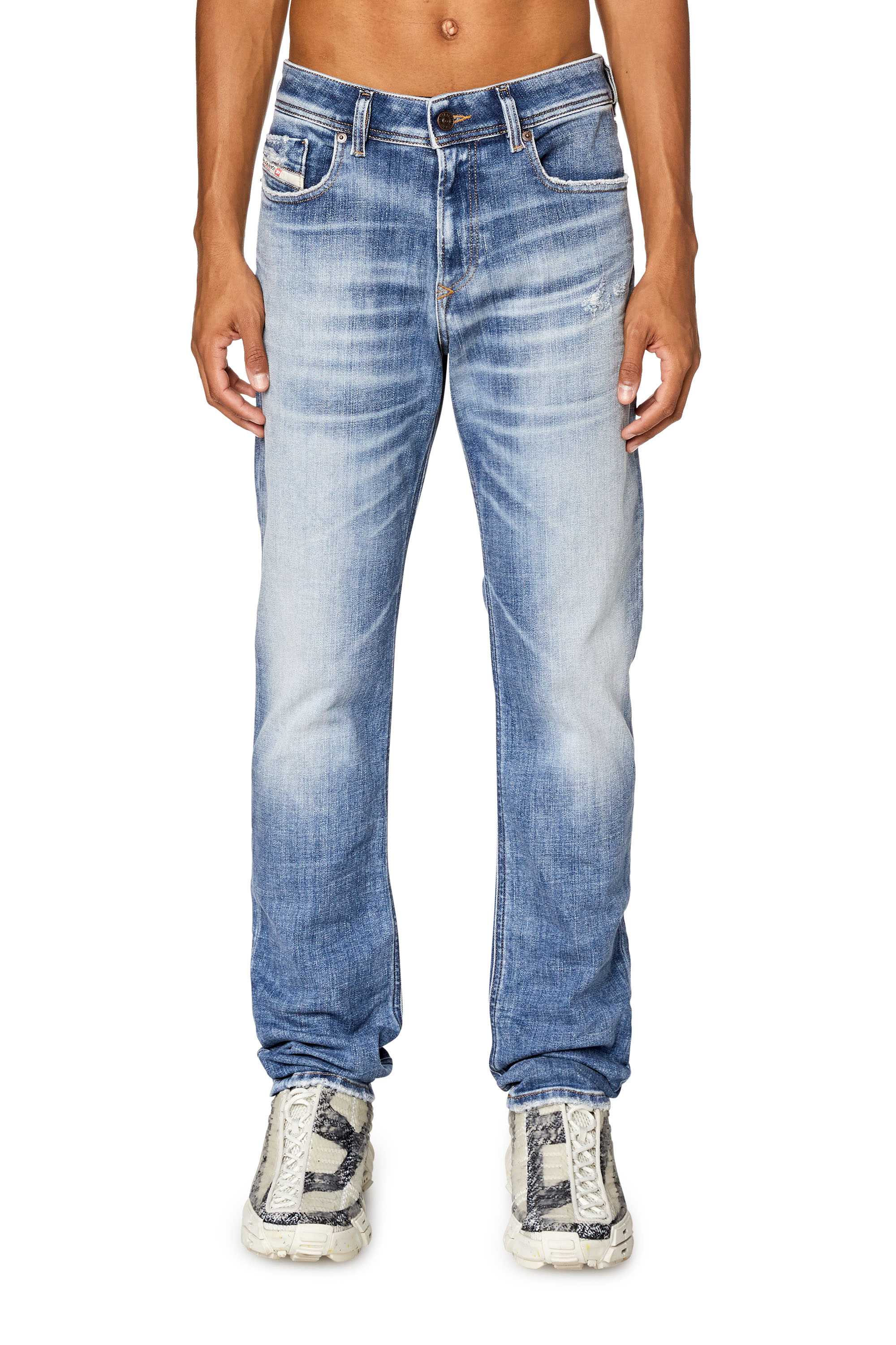 Diesel - Man's Skinny Jeans 1979 Sleenker 09G35, Medium blue - 1