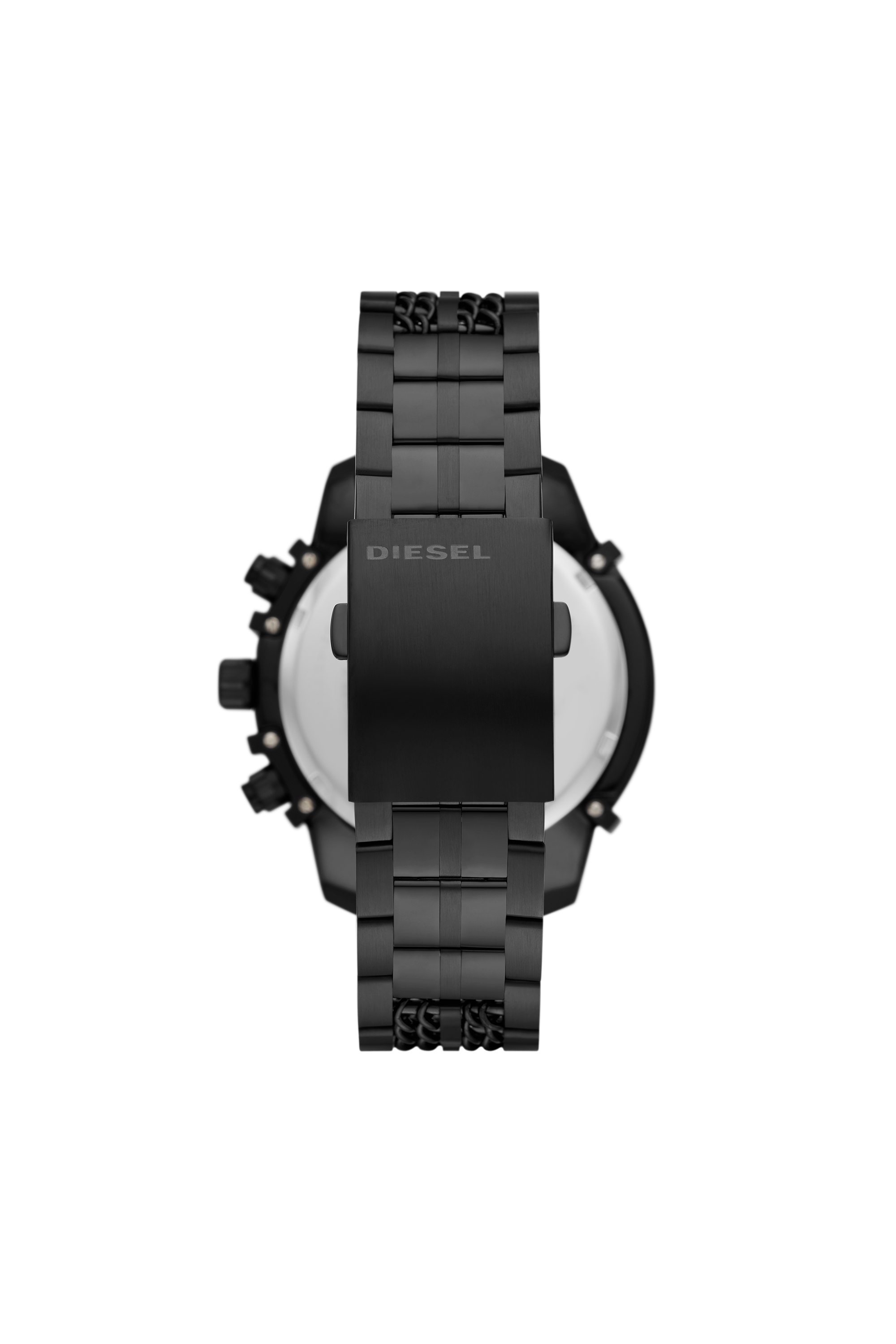 Diesel - DZ4579, Reloj Griffed gris plomo grabado Hombre in Negro - 2