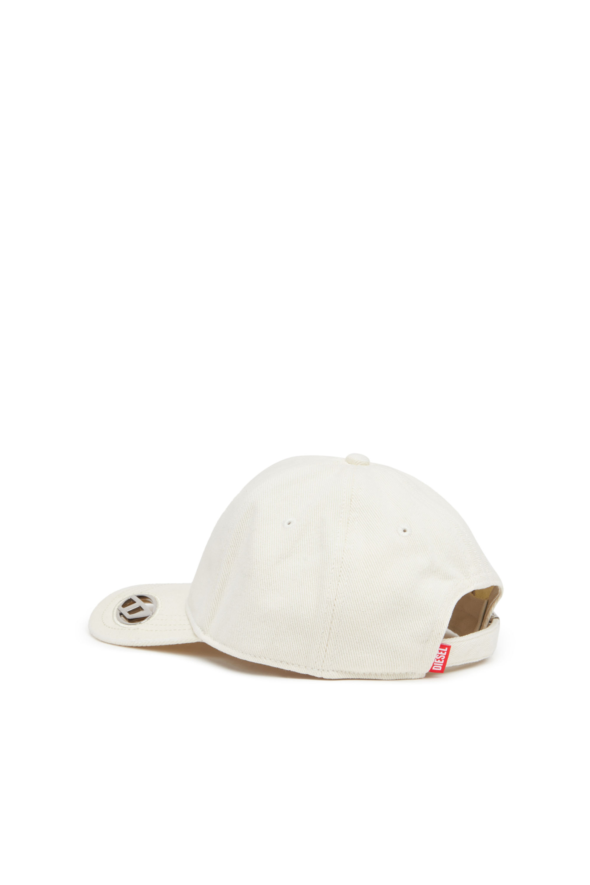 Diesel - C-PLAK, Gorra de béisbol con placa oval D Hombre in Blanco - 2