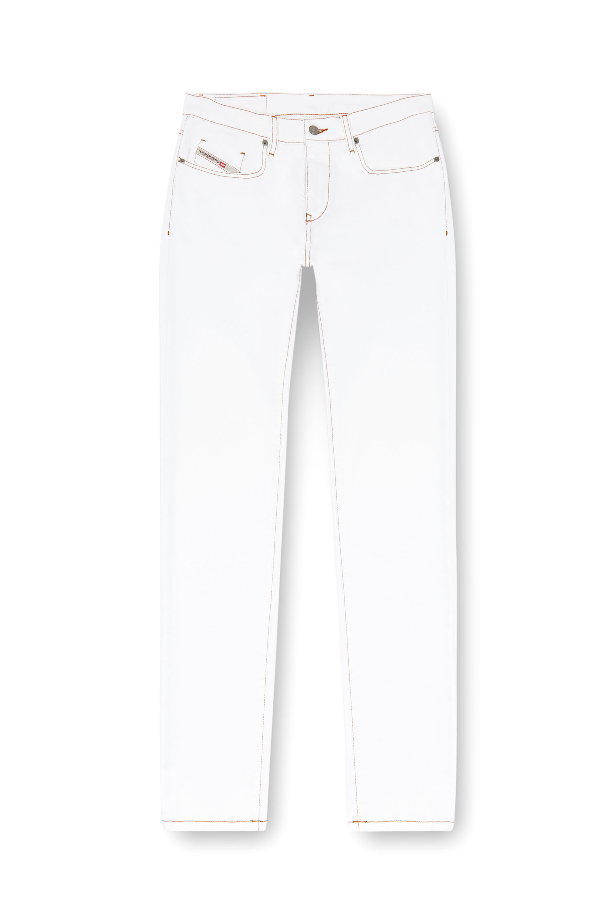 Diesel - Man's Slim Jeans 2019 D-Strukt 09K05, White - 3