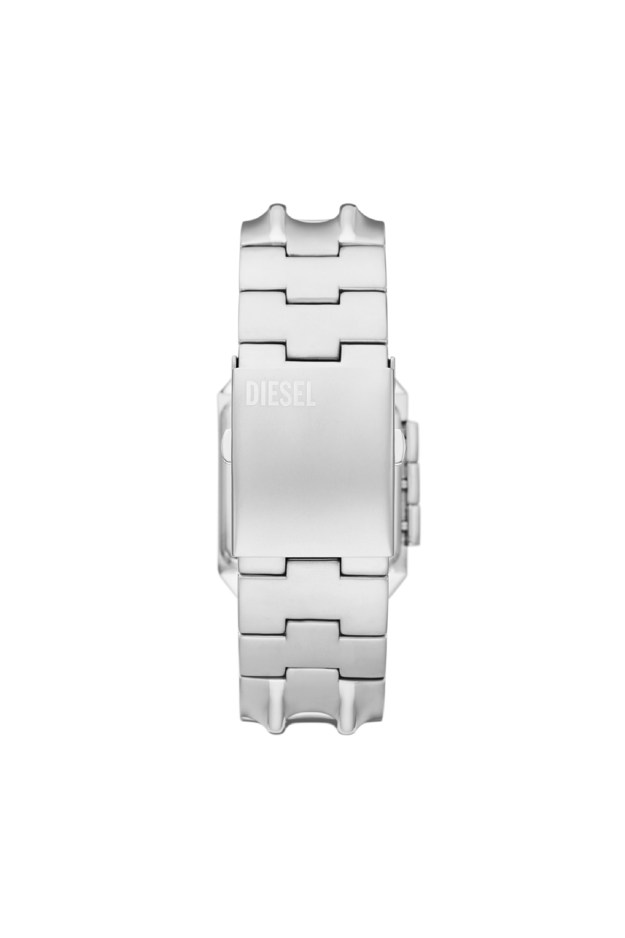 Diesel - DZ2155, Reloj Croco Digital de acero inoxidable Unisex in Plateado - 2