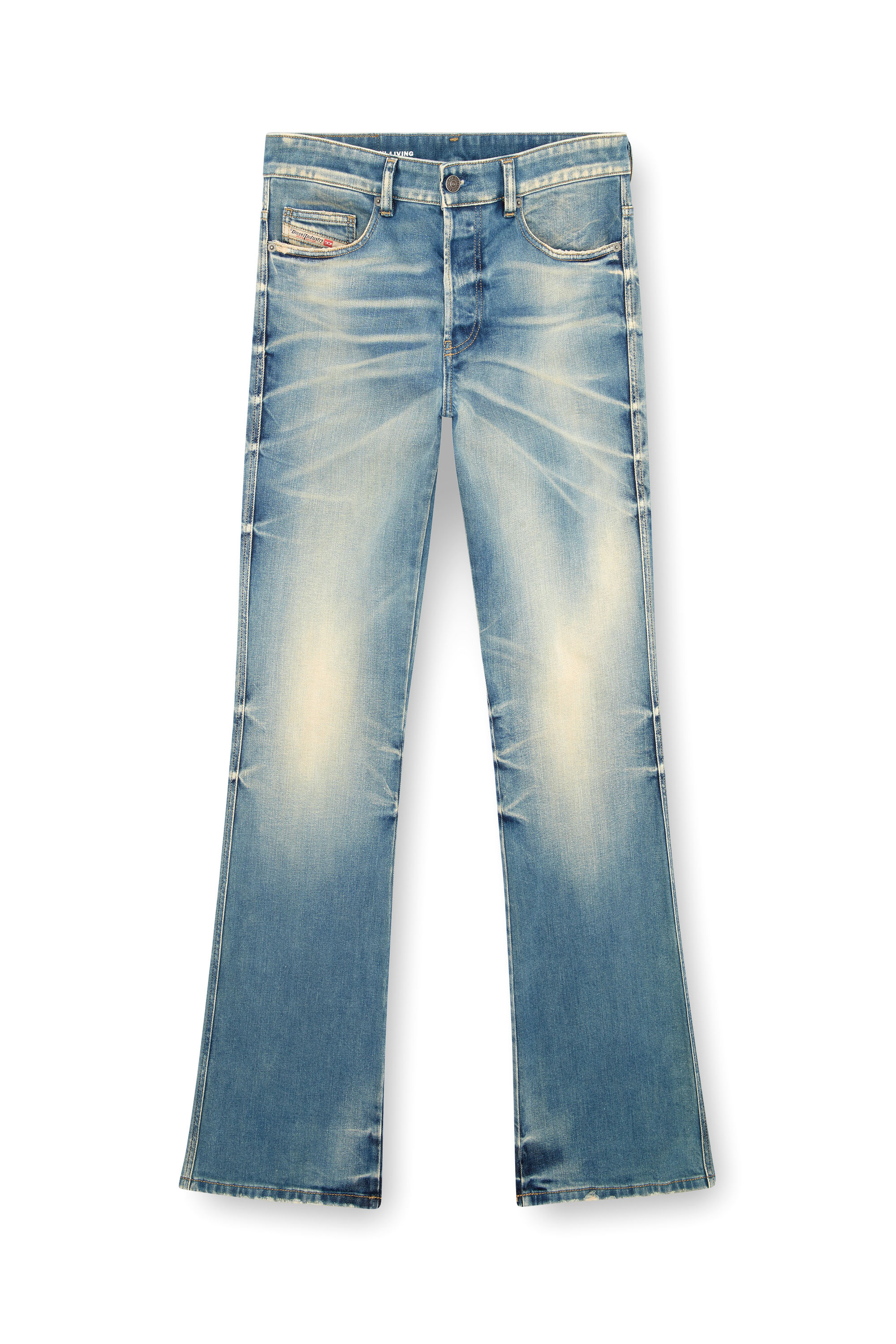 Diesel - Man's Bootcut Jeans 1998 D-Buck 09J62, Medium blue - 1