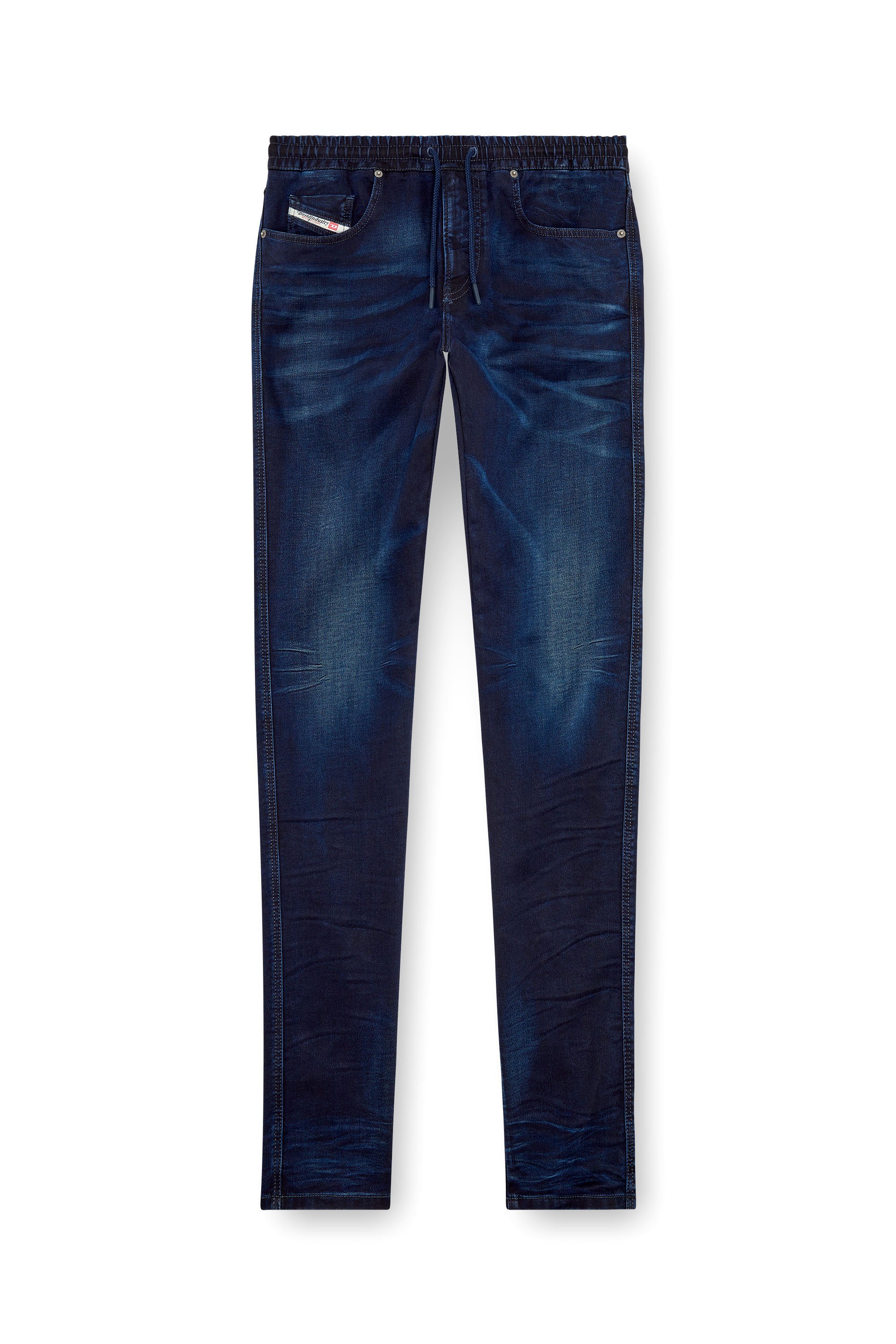 Diesel - Man's Slim 2060 D-Strukt Joggjeans® 09J35, Dark Blue - 5