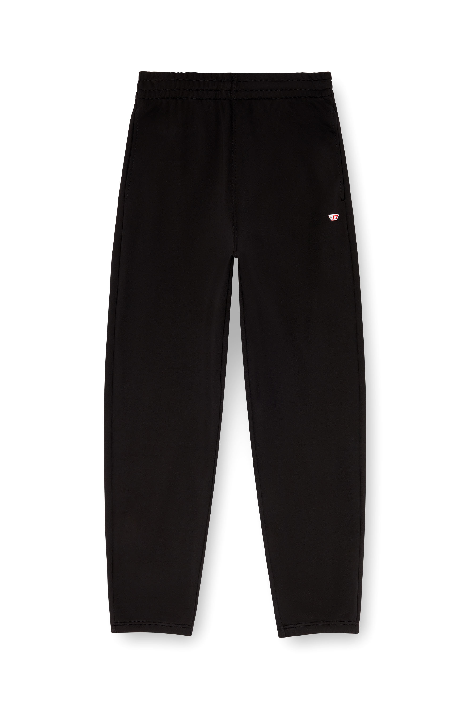 Diesel - P-MARKY-D, Man's Track pants with embroidered D patch in Black - 4