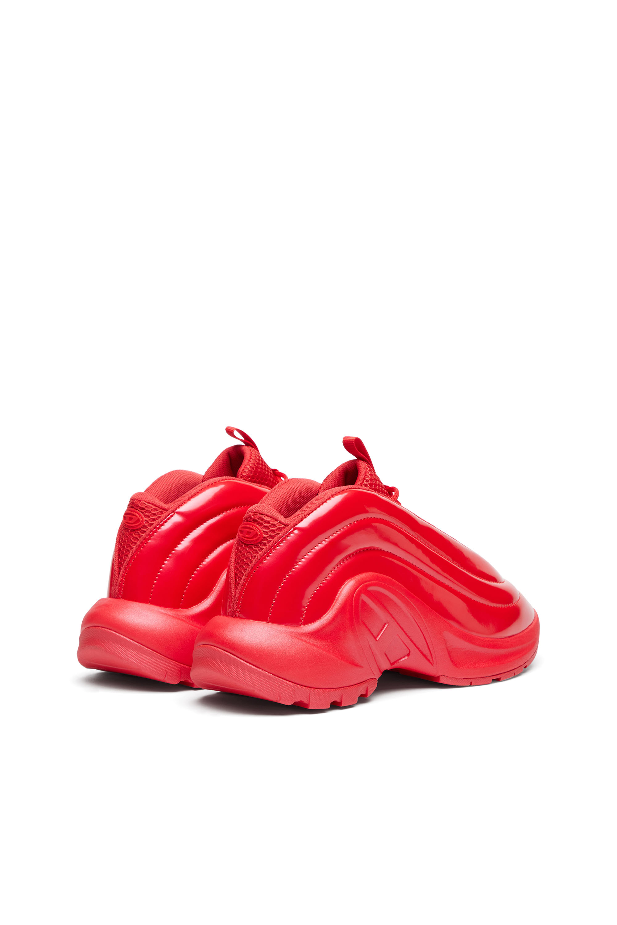 Diesel - S-D-RUNNER X, S-D-Runner-Deportivas sin cordones con empeine Oval D Unisex in Rojo - 3