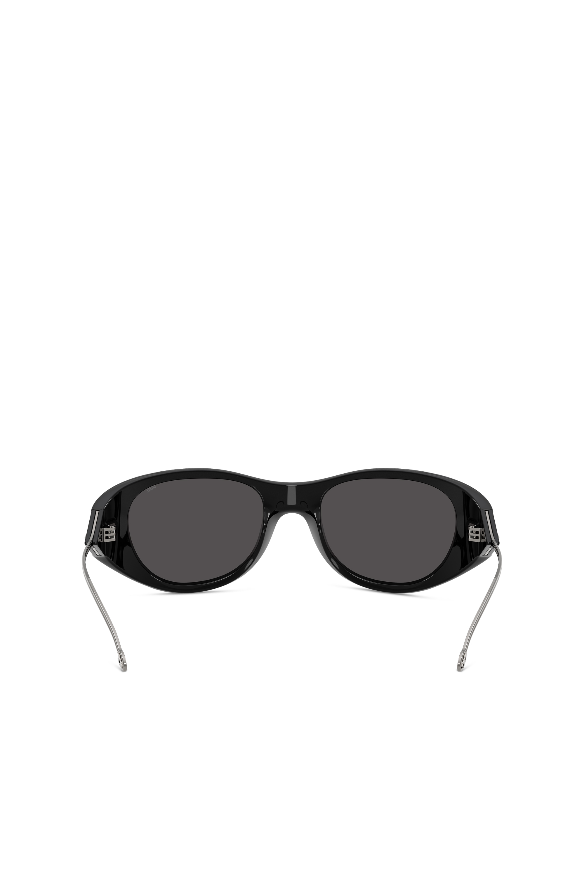 Diesel - 0DL3003, Unisex's Iconic oval sunglasses in Dark grey - 3