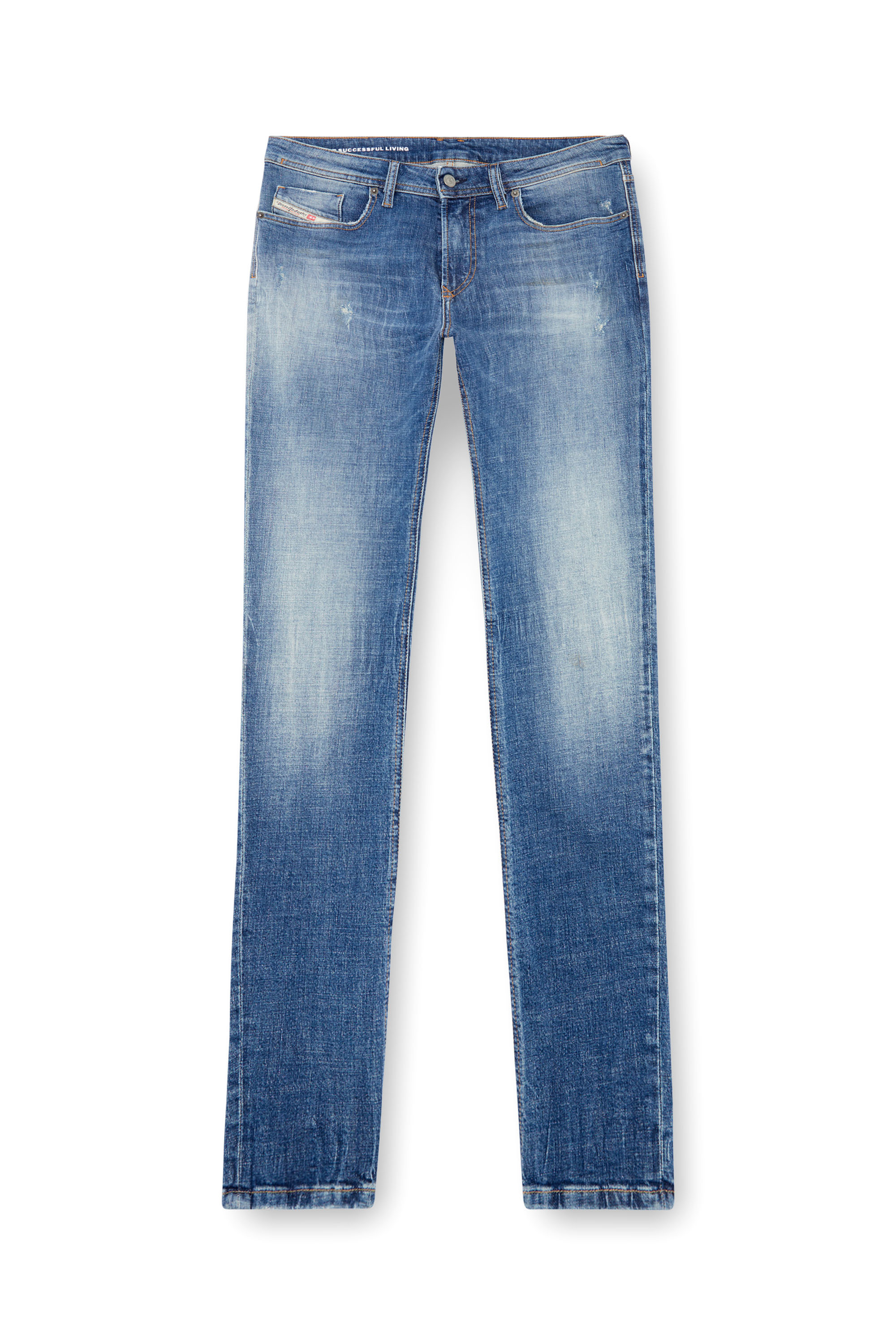 Diesel - Skinny Jeans 1979 Sleenker 0GRDF Hombre, Azul medio - 3