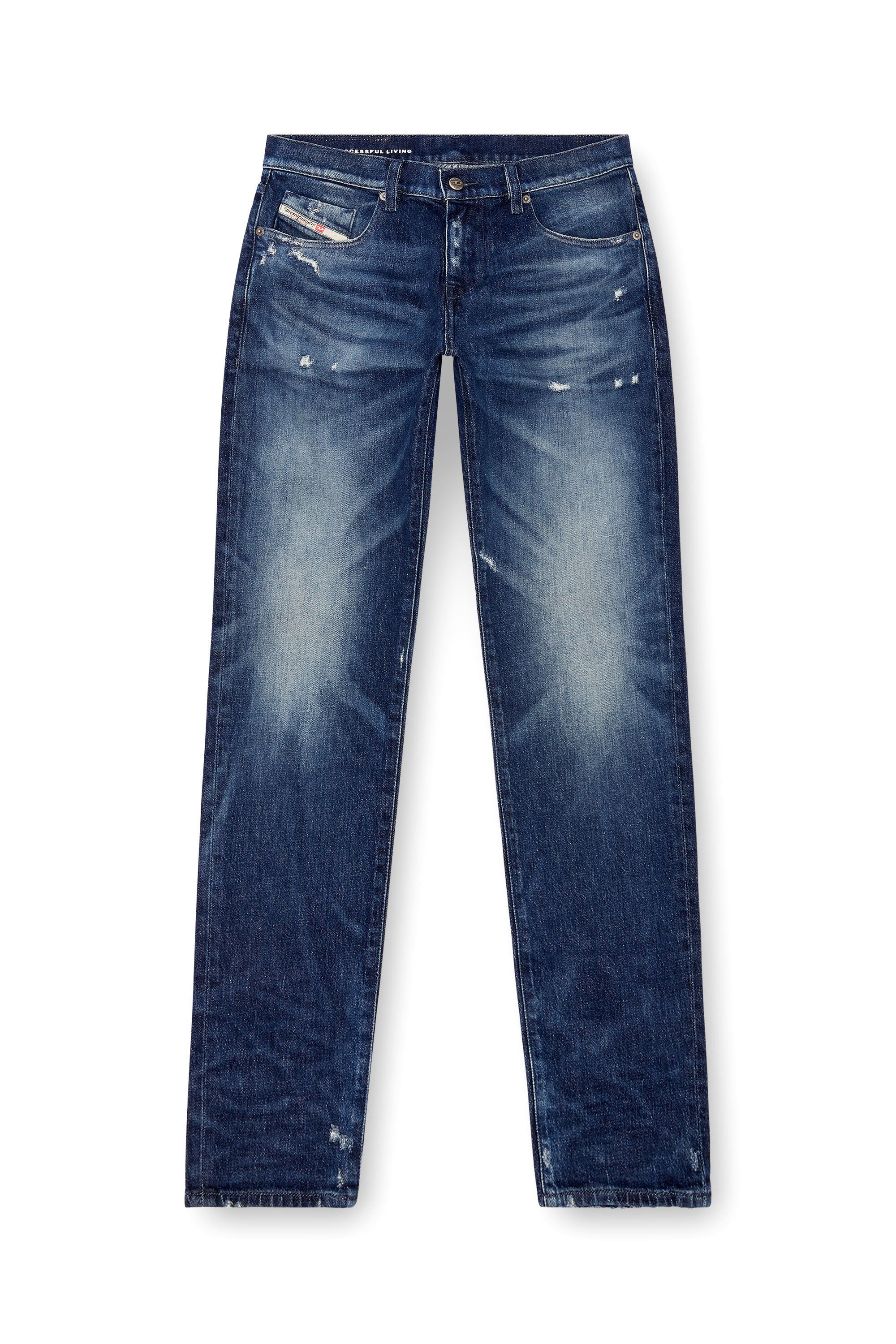 Diesel - Slim Jeans 2019 D-Strukt 09J56 Hombre, Azul Oscuro - 3