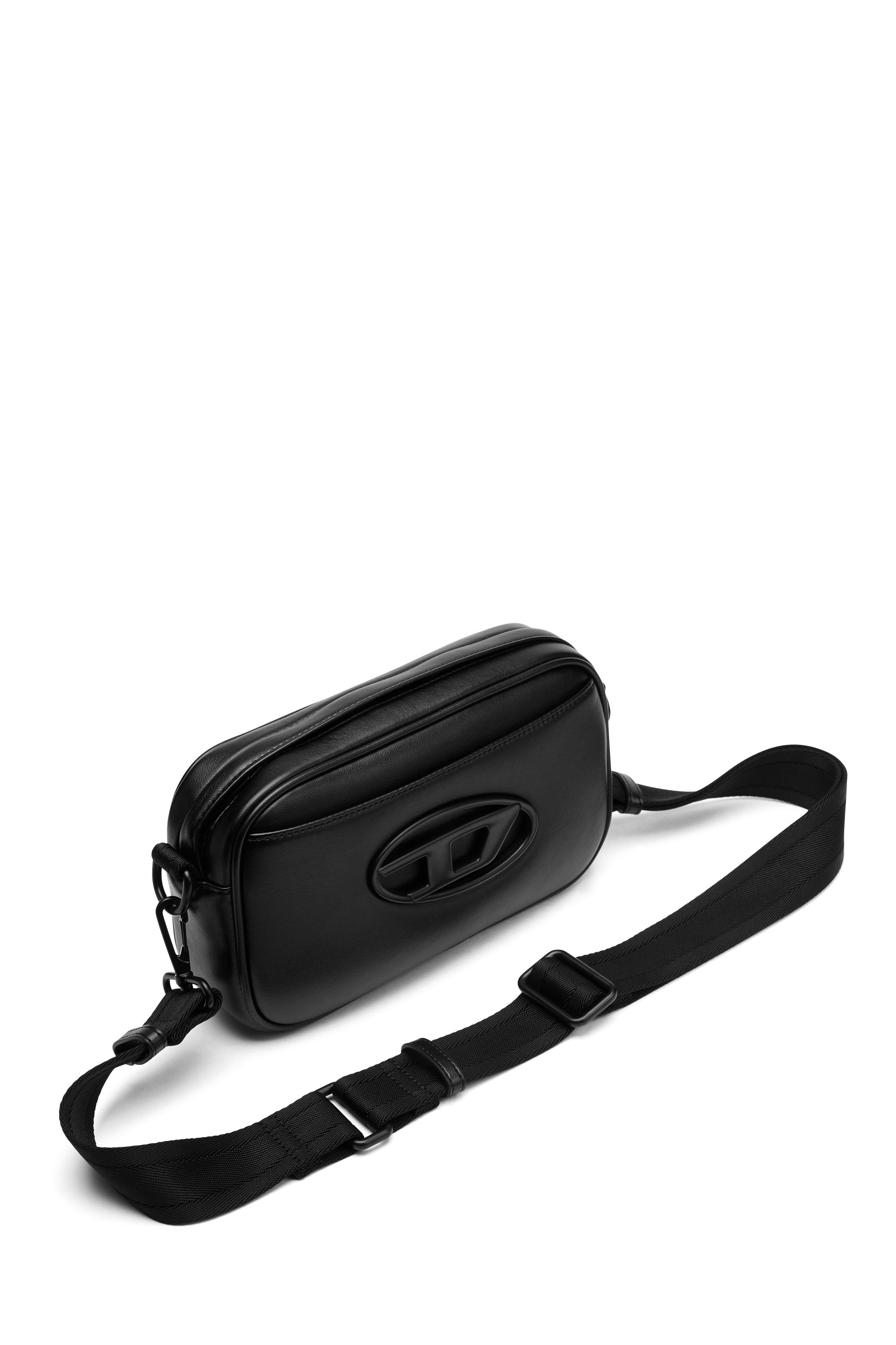 Diesel - HOLI-D CAMERA BAG, Man's Holi-D-Camera bag in neoprene and PU in Black - 5