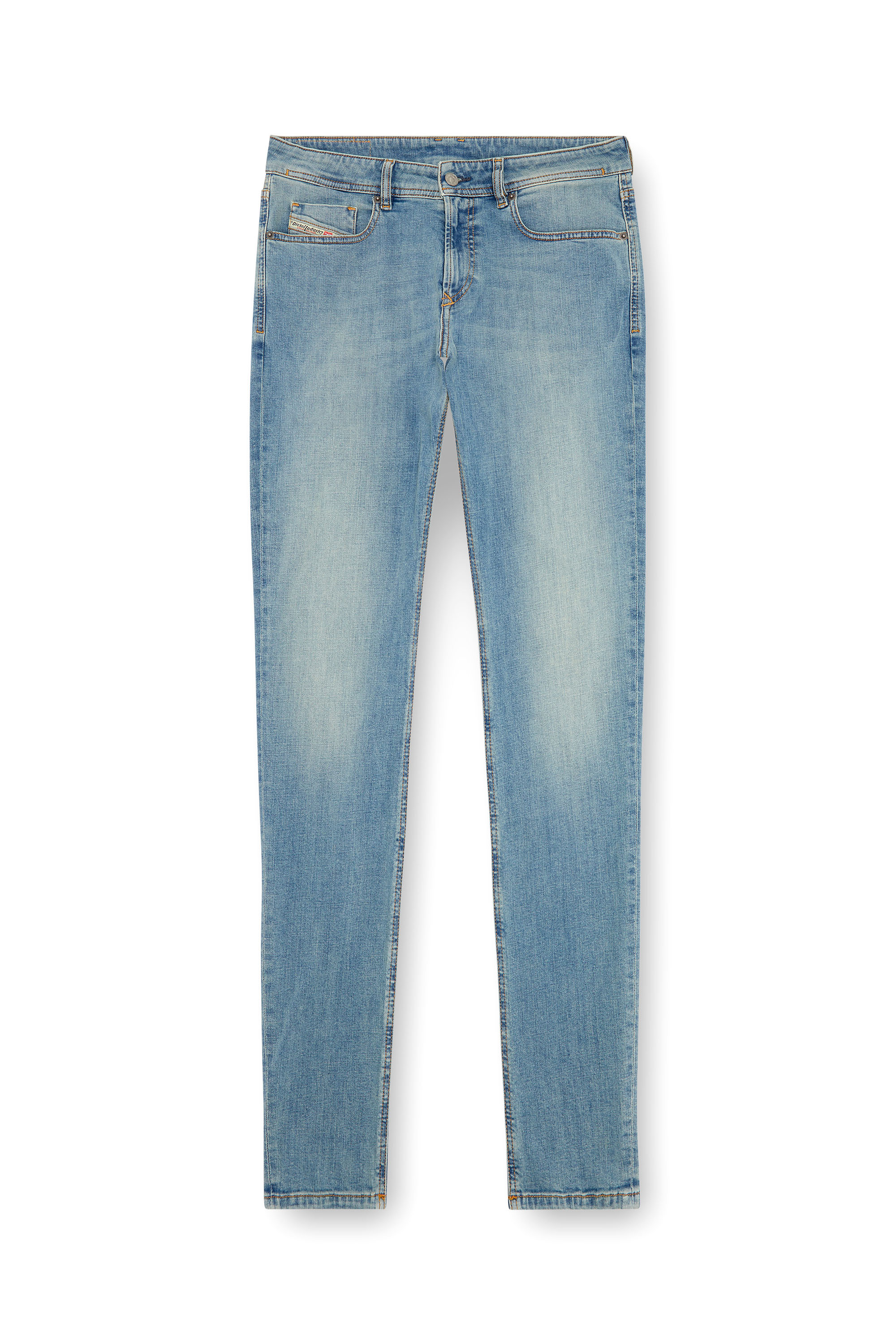 Diesel - Man's Skinny Jeans 1979 Sleenker 09J16, Light Blue - 5