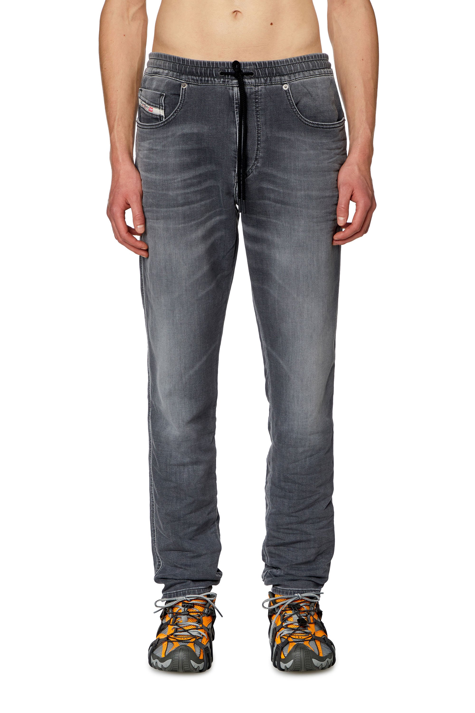 Diesel - Man's Slim 2060 D-Strukt Joggjeans® 068HS, Grey - 1