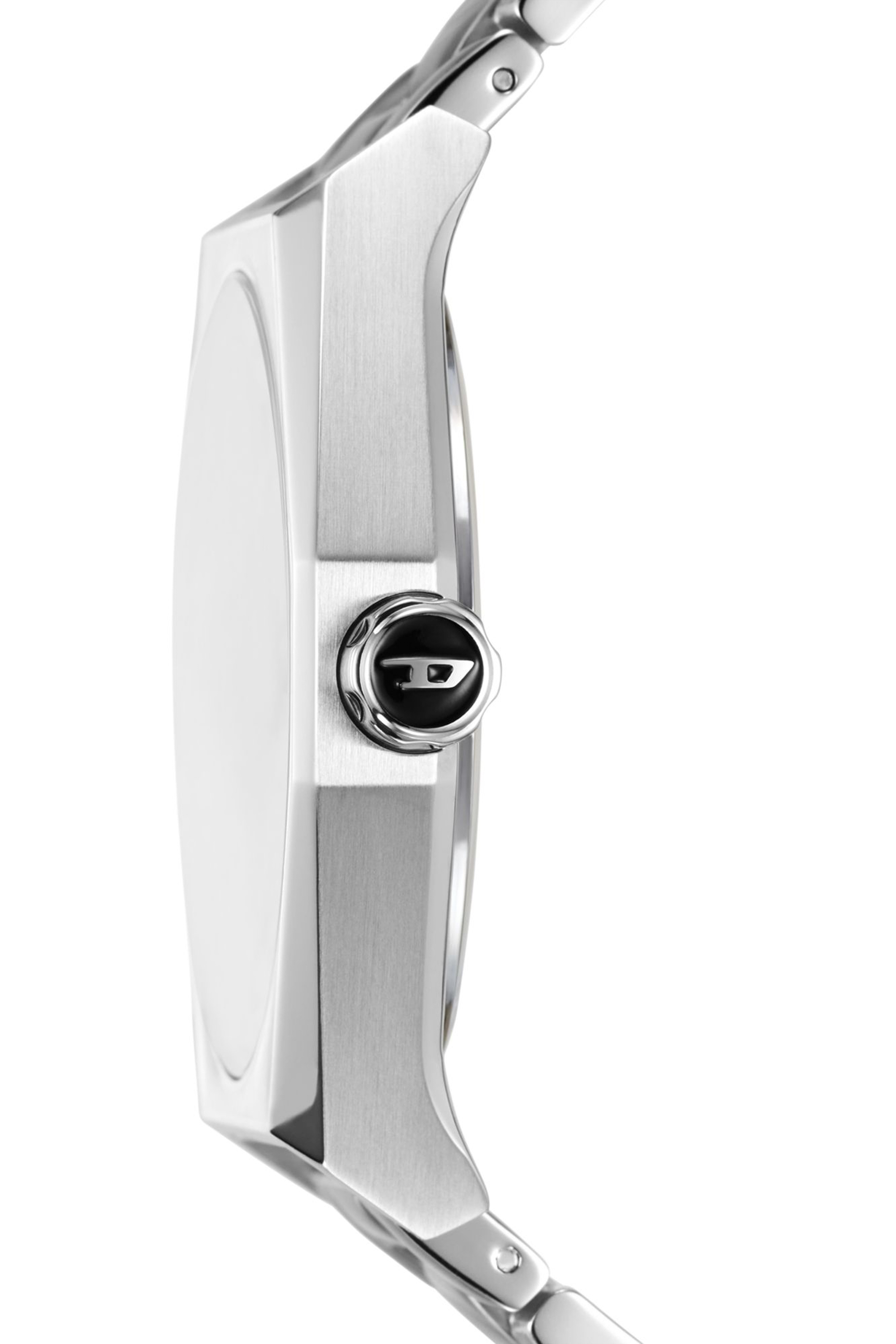 Diesel - DZ2195, Man's Scraper black enamel and stainless steel watch in Black - 3