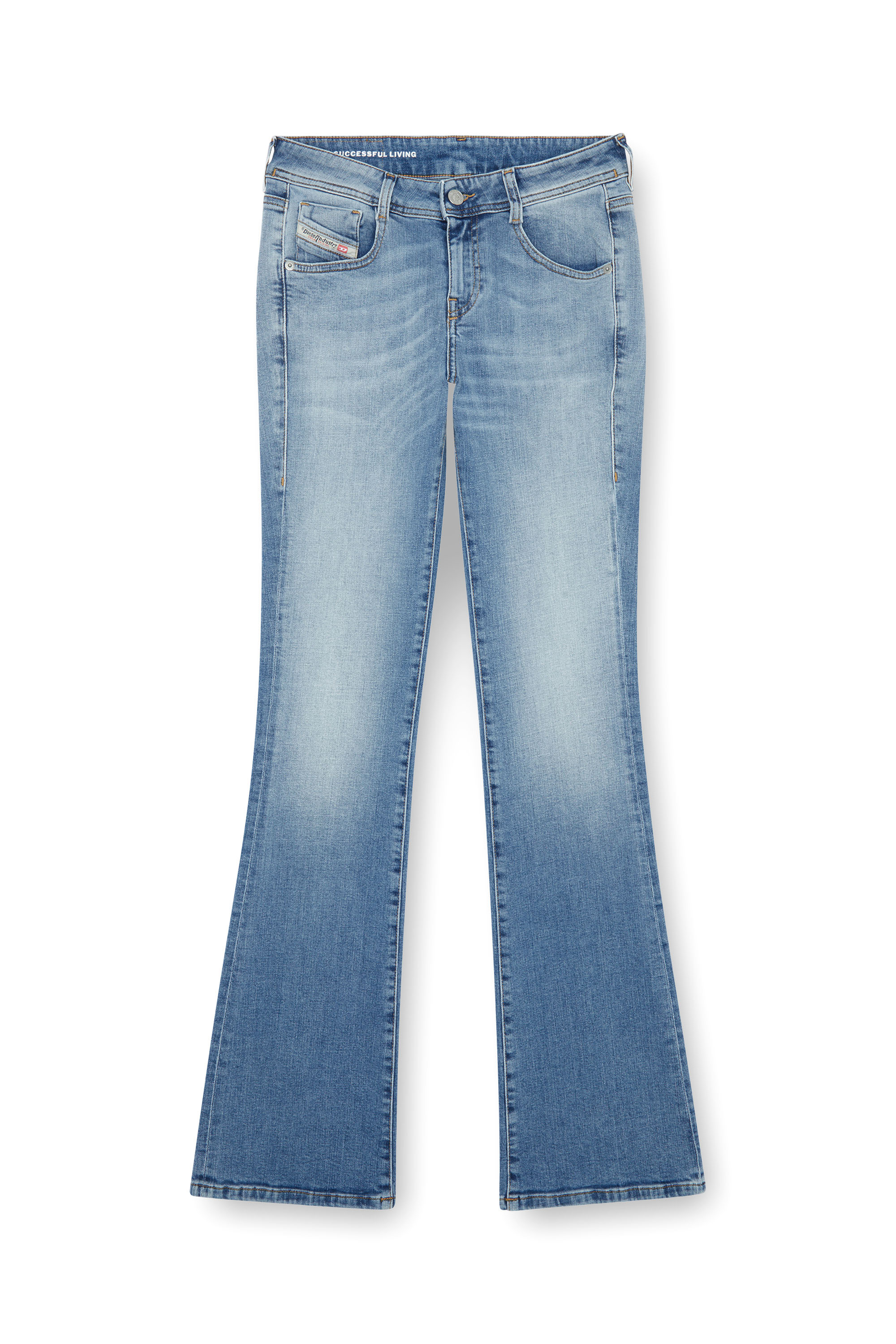 Diesel - Bootcut Jeans 1969 D-Ebbey 09K06 Mujer, Azul Claro - 3