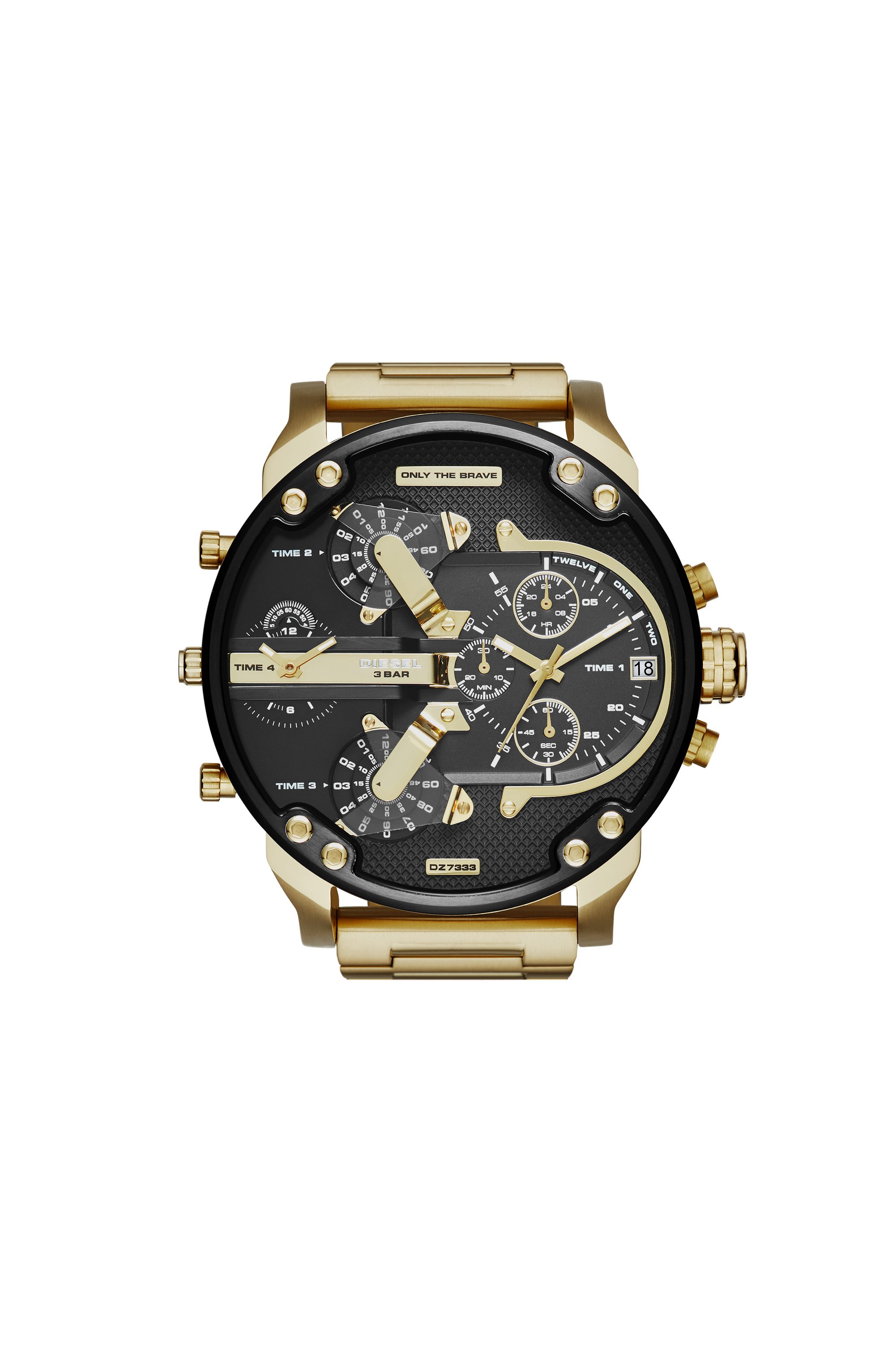 Diesel - DZ7333 MR. DADDY 2.0, Mr. Daddy 2.0 reloj con dial multicapa Hombre in Dorado - 1