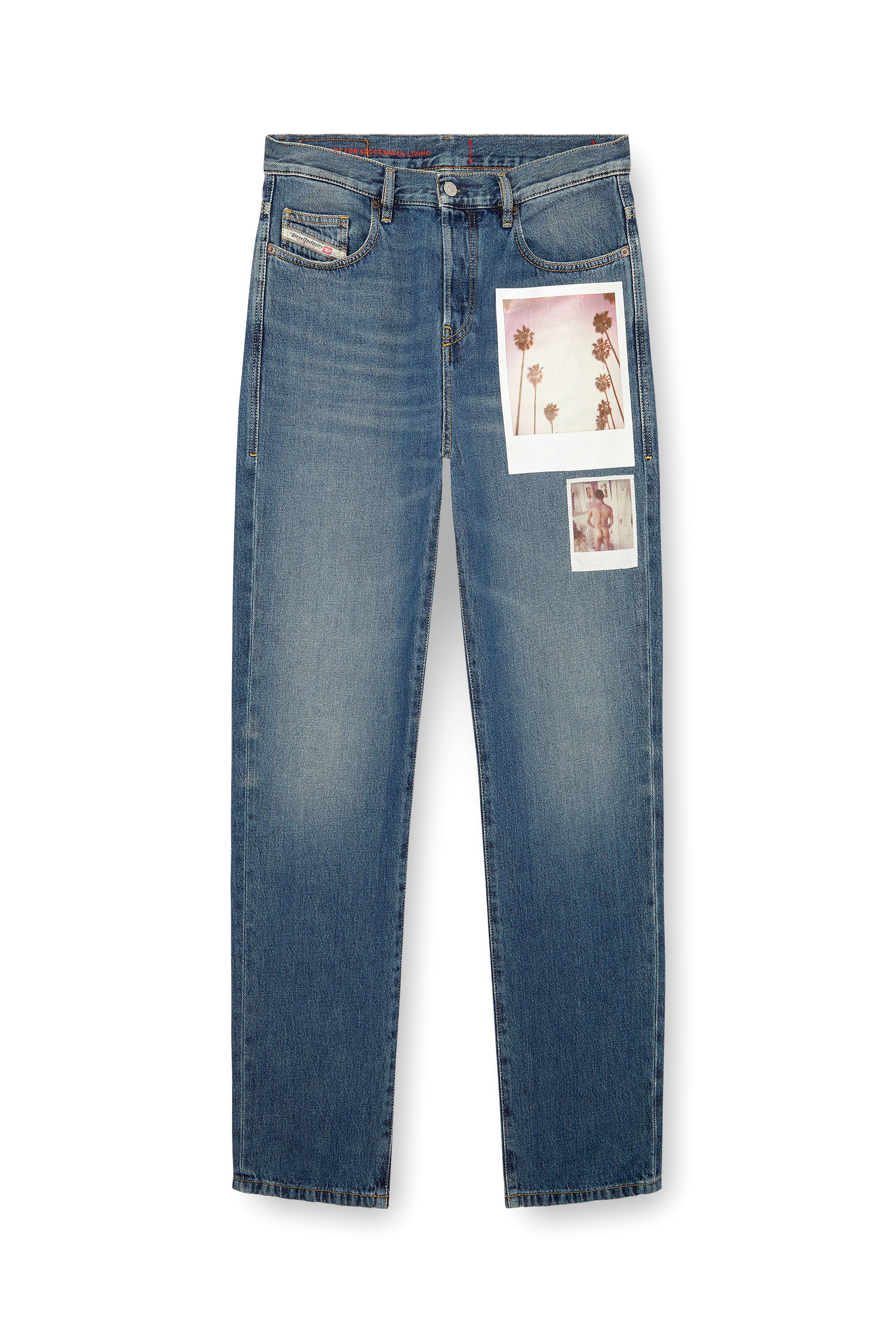 Diesel - Regular Jeans 2020 D-Viker 09L89 Unisex, Azul medio - 6