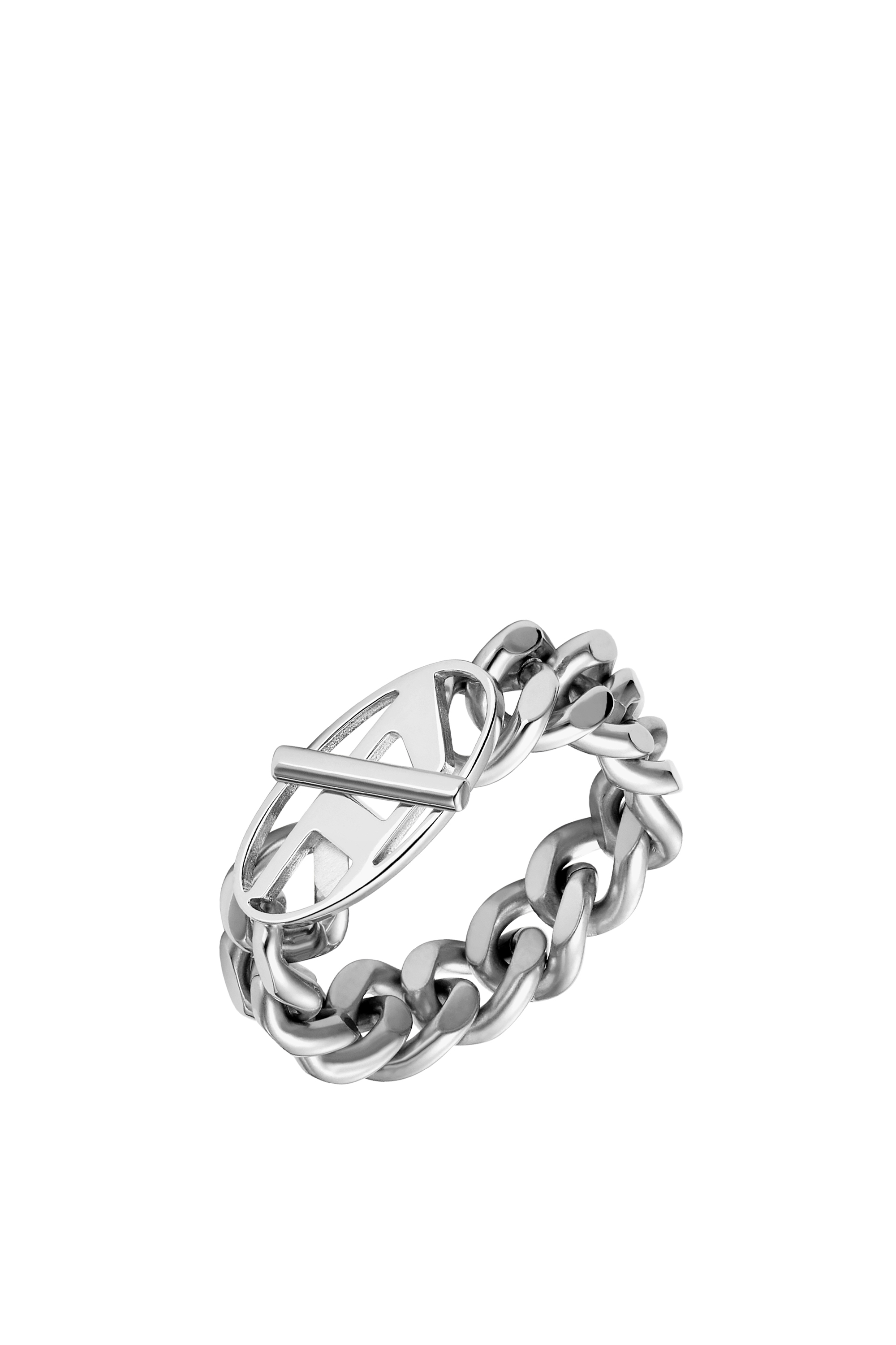 Diesel - DX1533040, Anillo de cadena suave de acero inoxidable Unisex in Plateado - 1