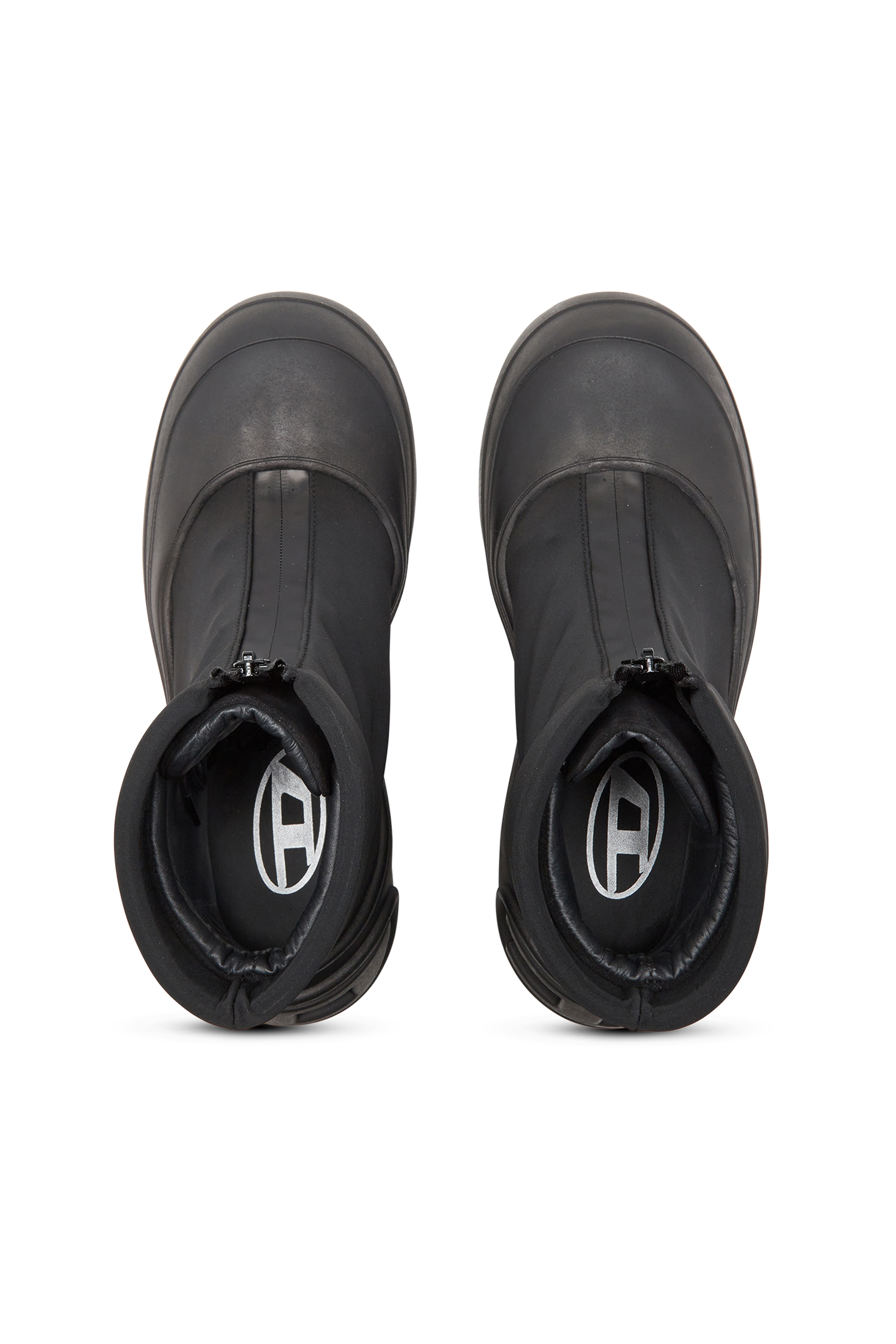 Diesel - D-DONALD CH, D-Donald-Botines con ribetes de goma Hombre in Negro - 6