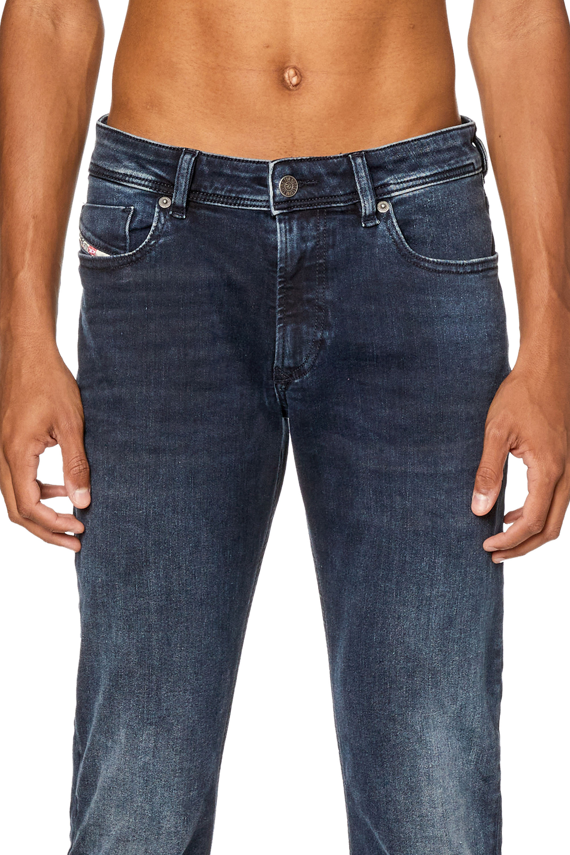 Diesel - Man's Skinny Jeans 1979 Sleenker 0ENAR, Dark Blue - 4