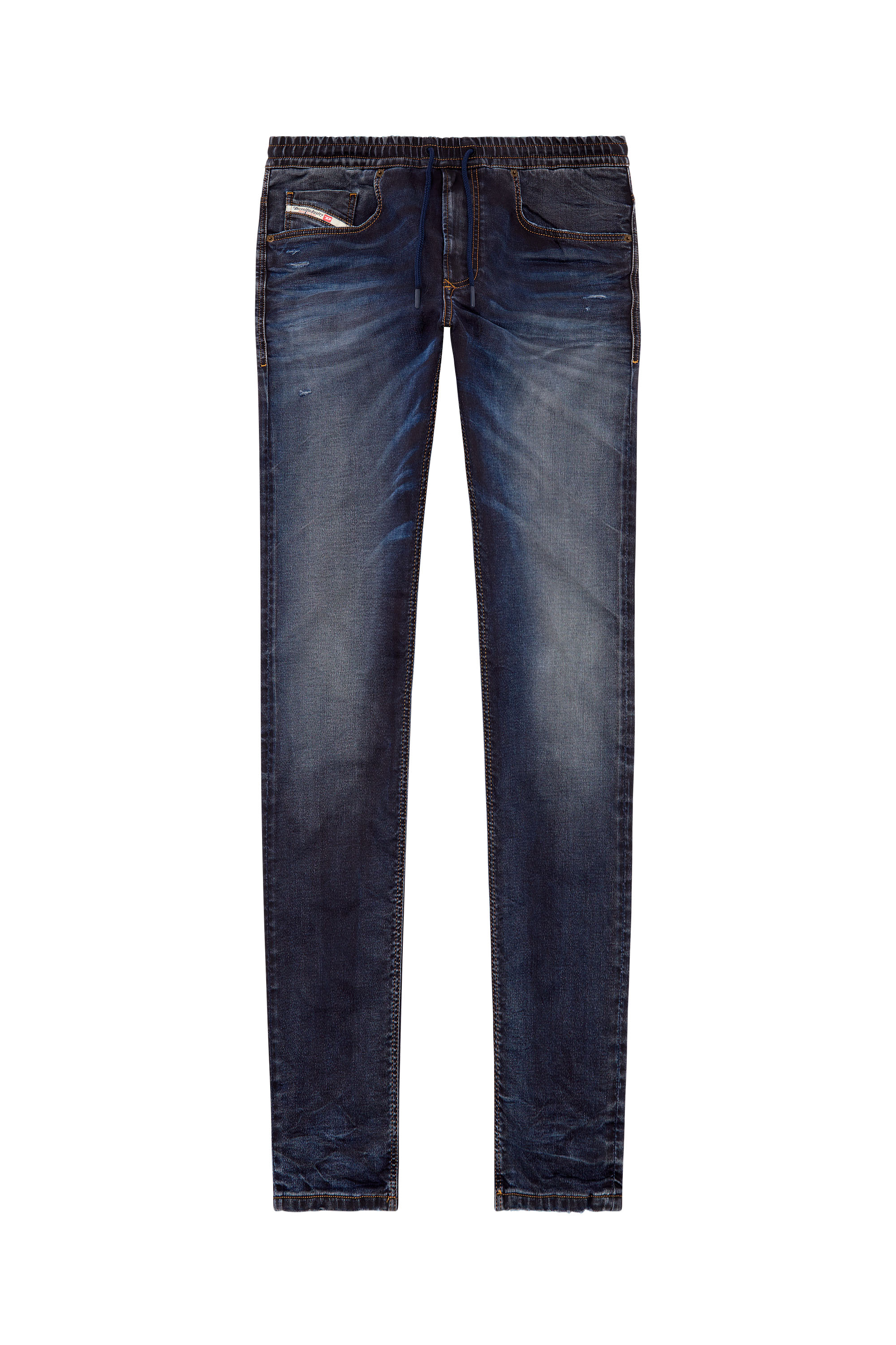 Diesel - Man's Regular 2030 D-Krooley Joggjeans® 09I18, Dark Blue - 3