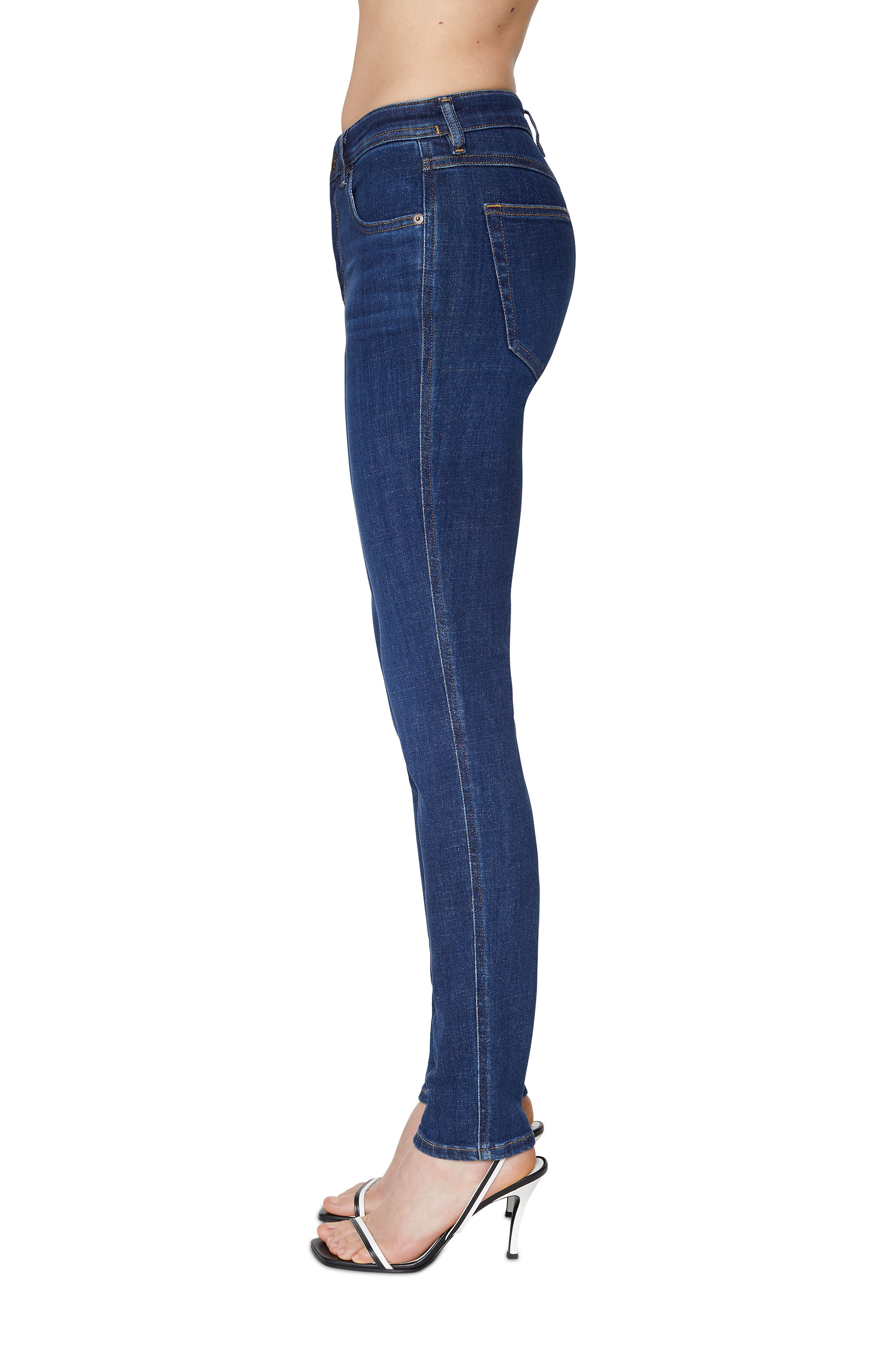 Diesel - Woman's Skinny Jeans 2015 Babhila 09C58, Dark Blue - 5