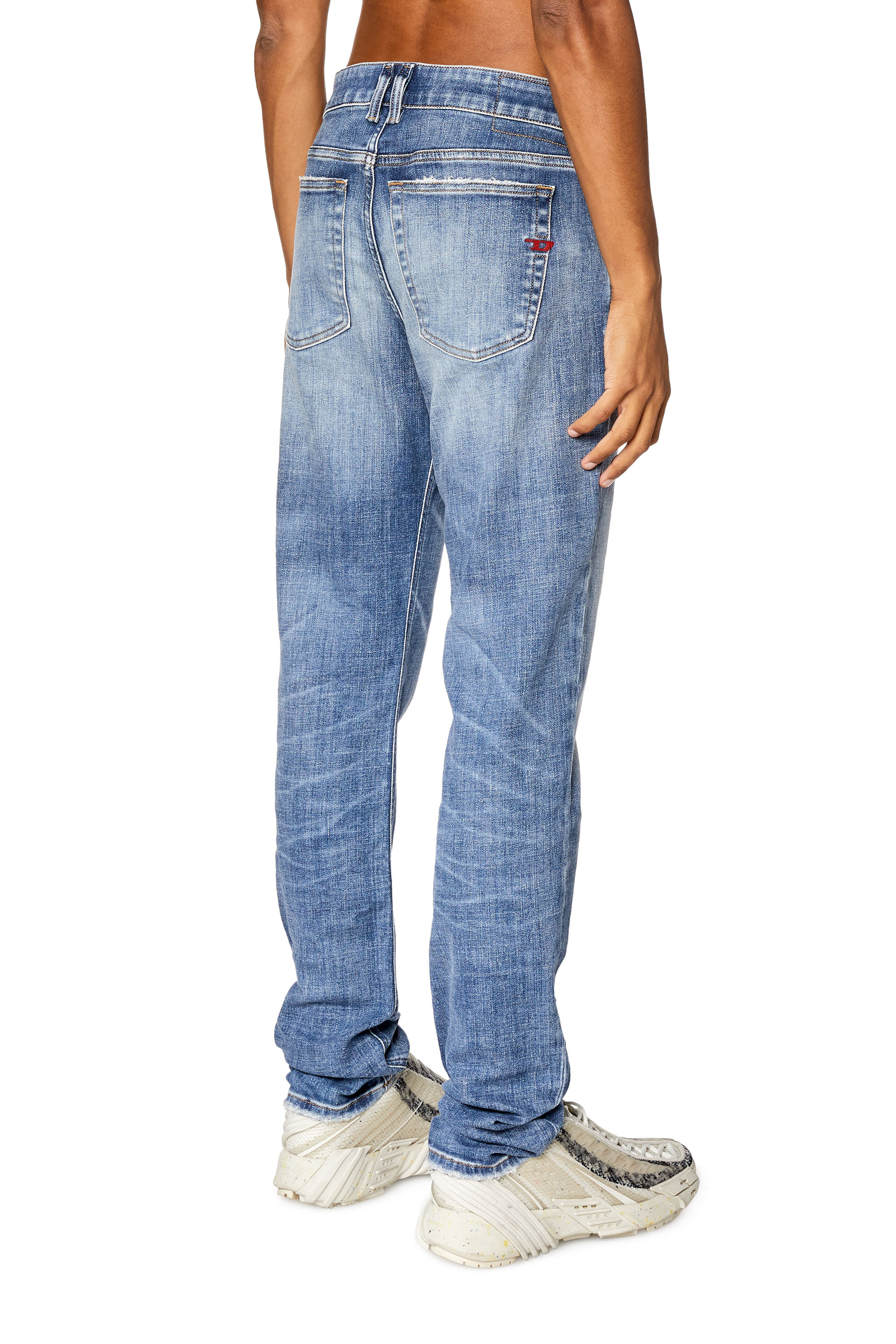 Diesel - Man's Skinny Jeans 1979 Sleenker 09G35, Medium blue - 4