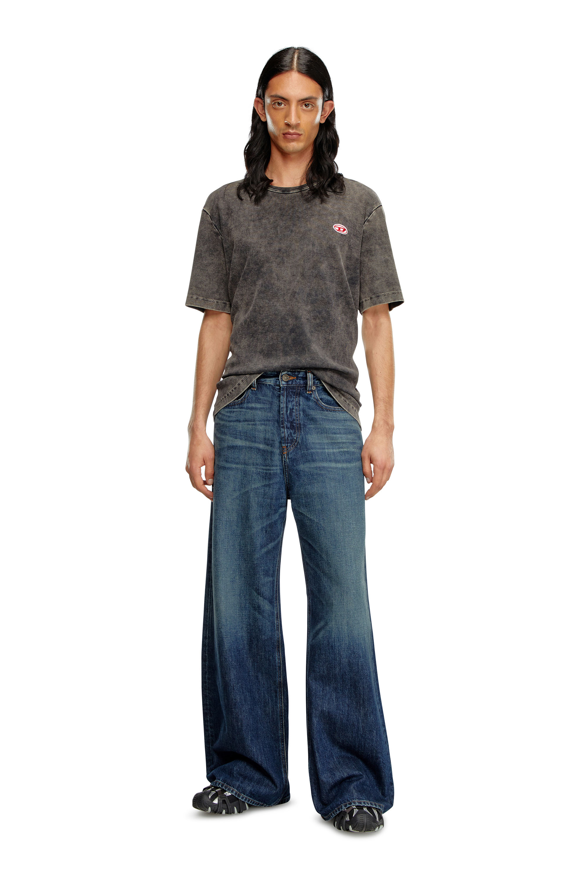 Diesel - Relaxed Jeans 1996 D-Sire 09H59 Mujer, Azul Oscuro - 7