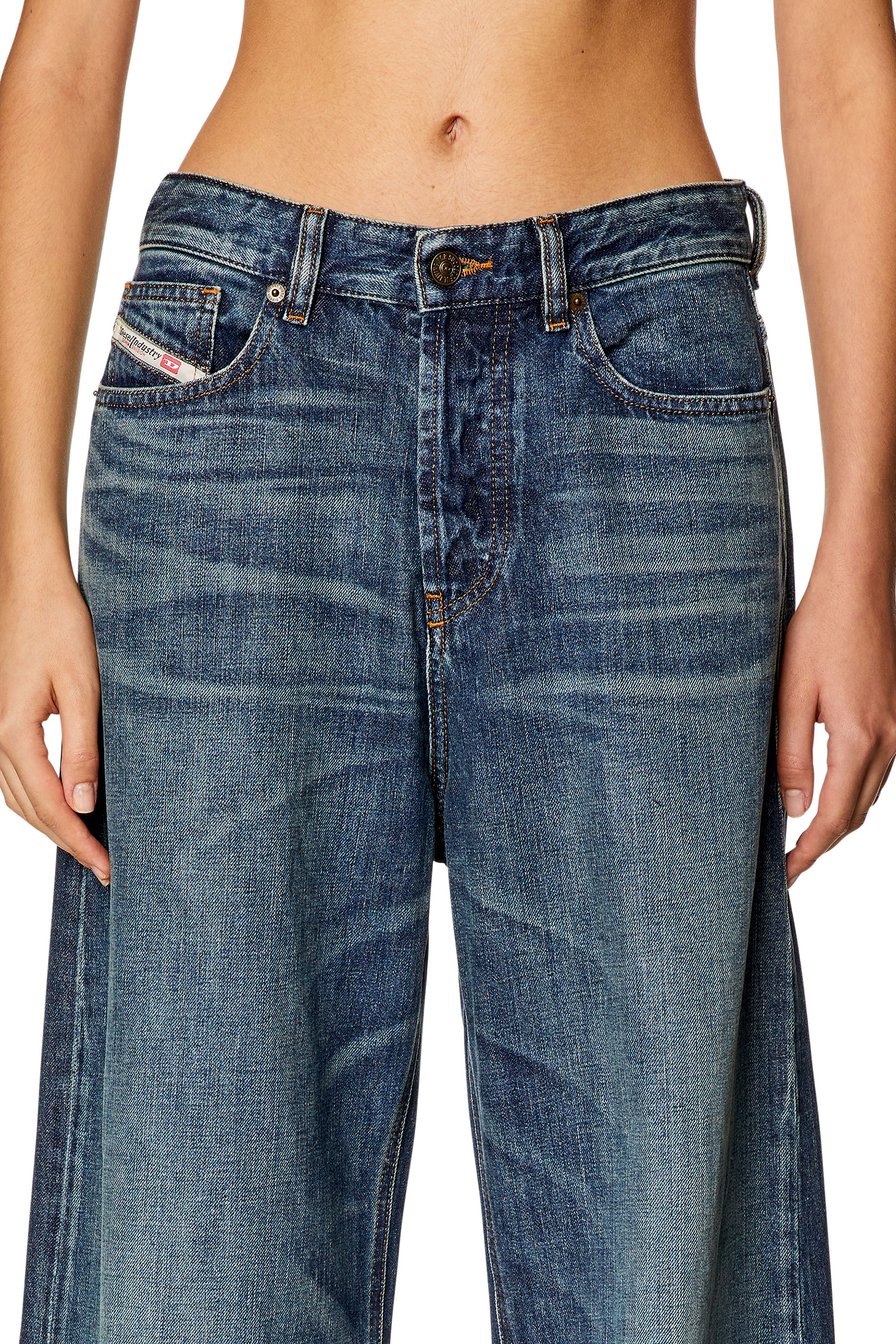 Diesel - Relaxed Jeans 1996 D-Sire 09H59 Mujer, Azul Oscuro - 5