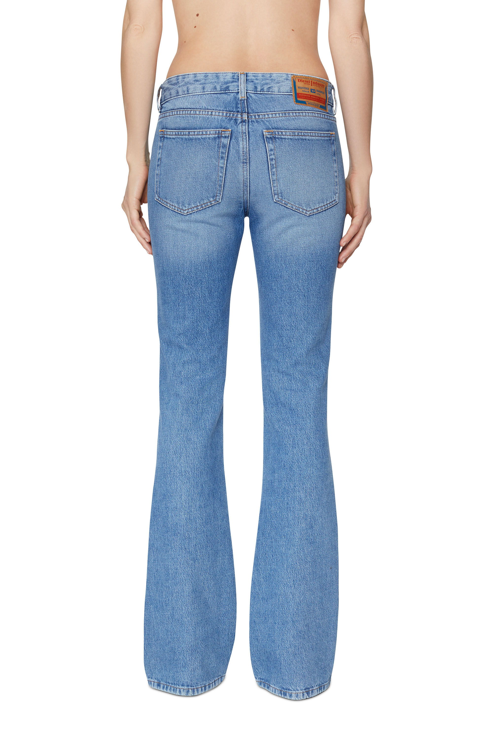 Diesel - Bootcut and Flare Jeans 1969 D-Ebbey 09C16, Woman's Bootcut Jeans - 1969 D-Ebbey in Medium blue - 5