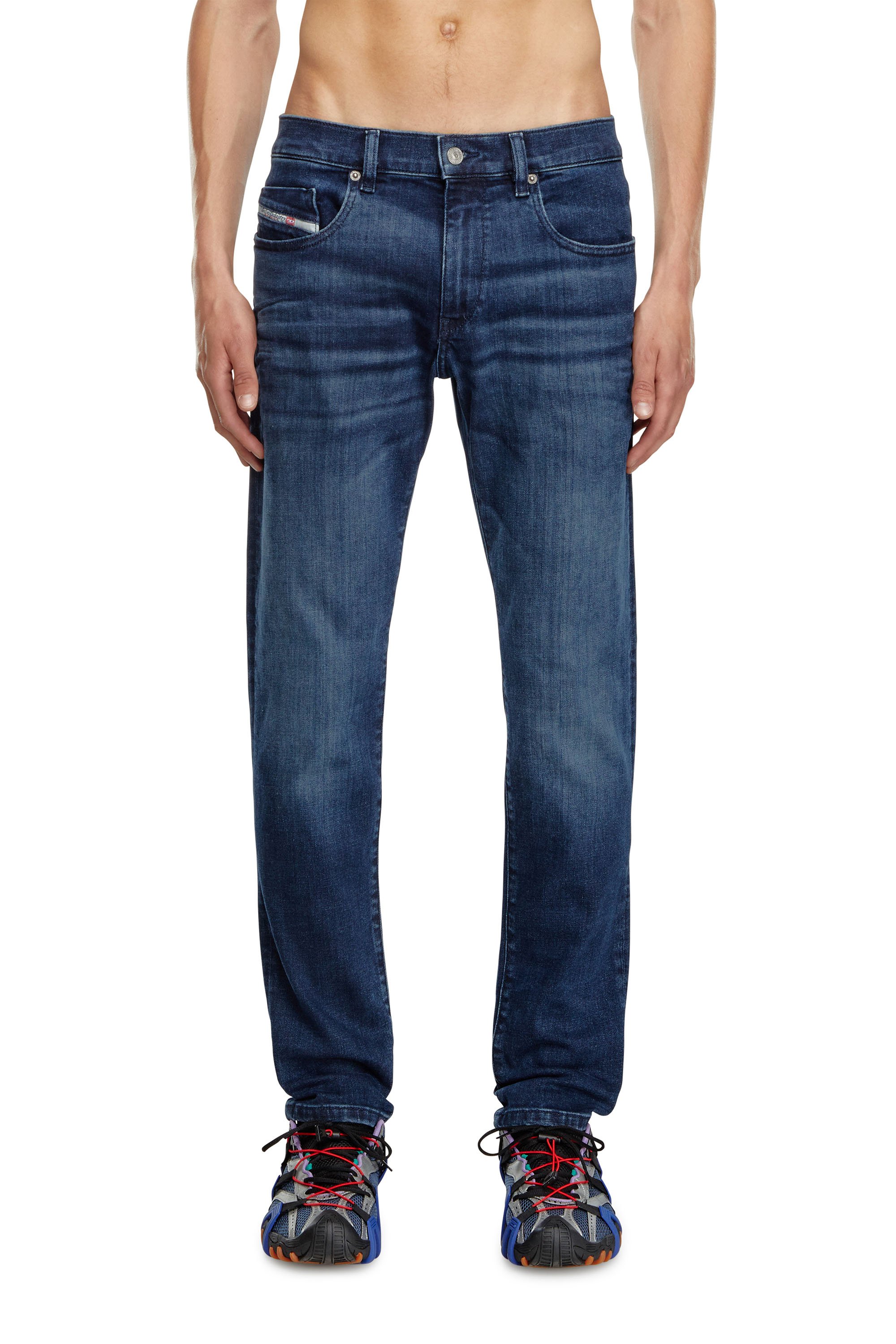 Diesel - Slim Jeans 2019 D-Strukt 0GRDJ Hombre, Azul Oscuro - 1