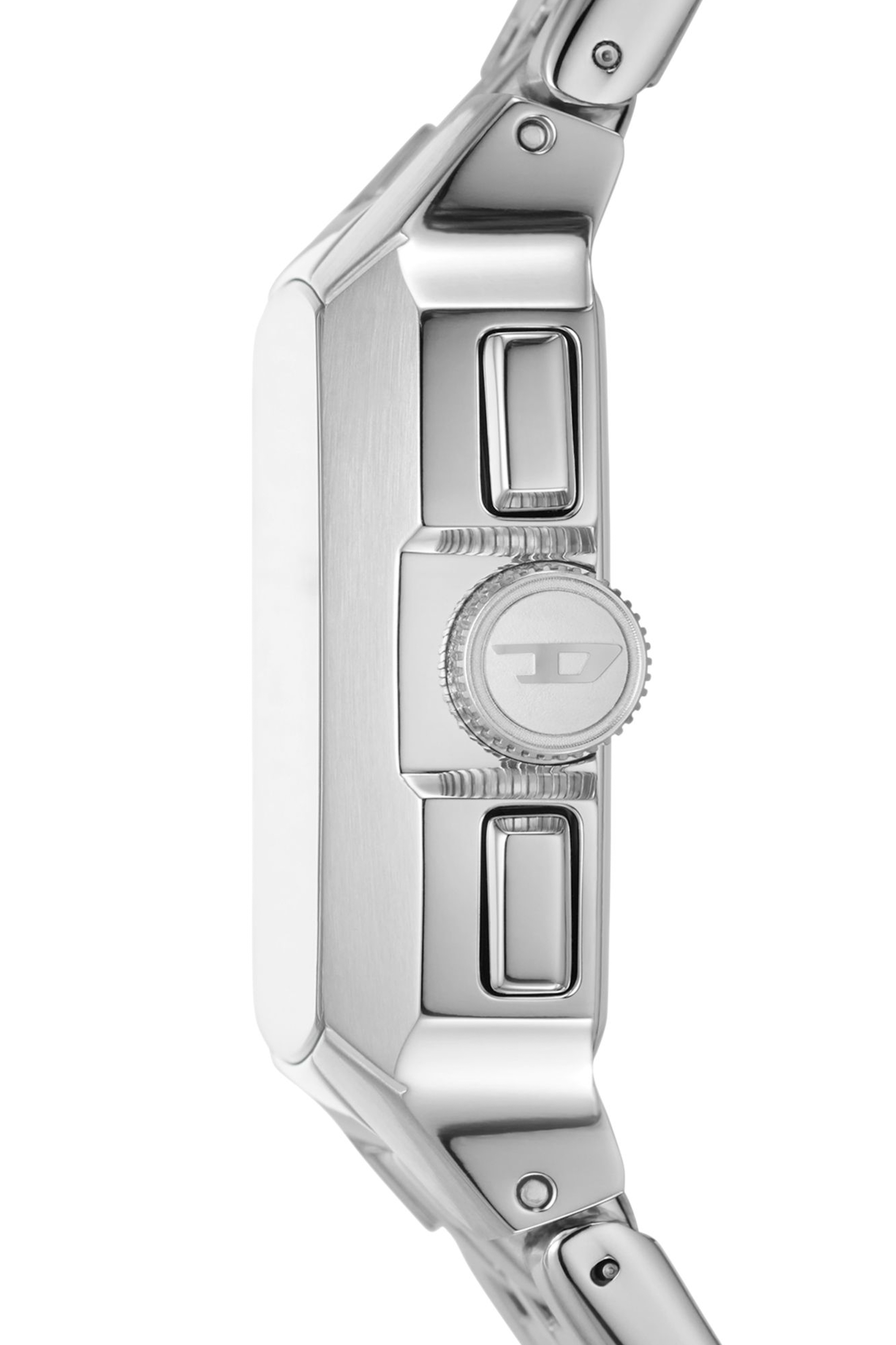 Diesel - DZ4661, Man's Cliffhanger stainless steel watch in Silver - 3