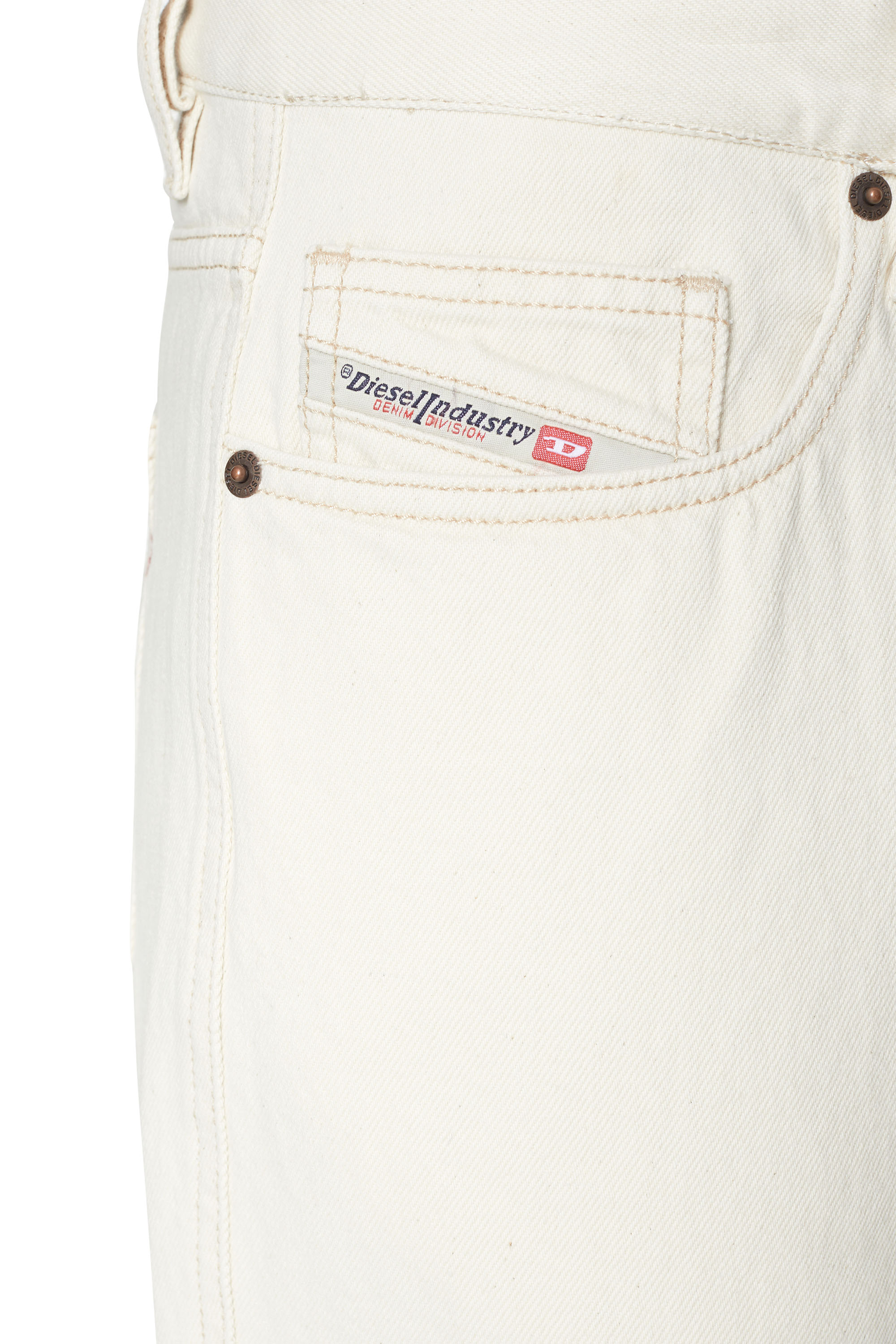 Diesel - Straight Jeans 2020 D-Viker 09B95, Man's Straight Jeans - 2020 D-Viker in White - 6