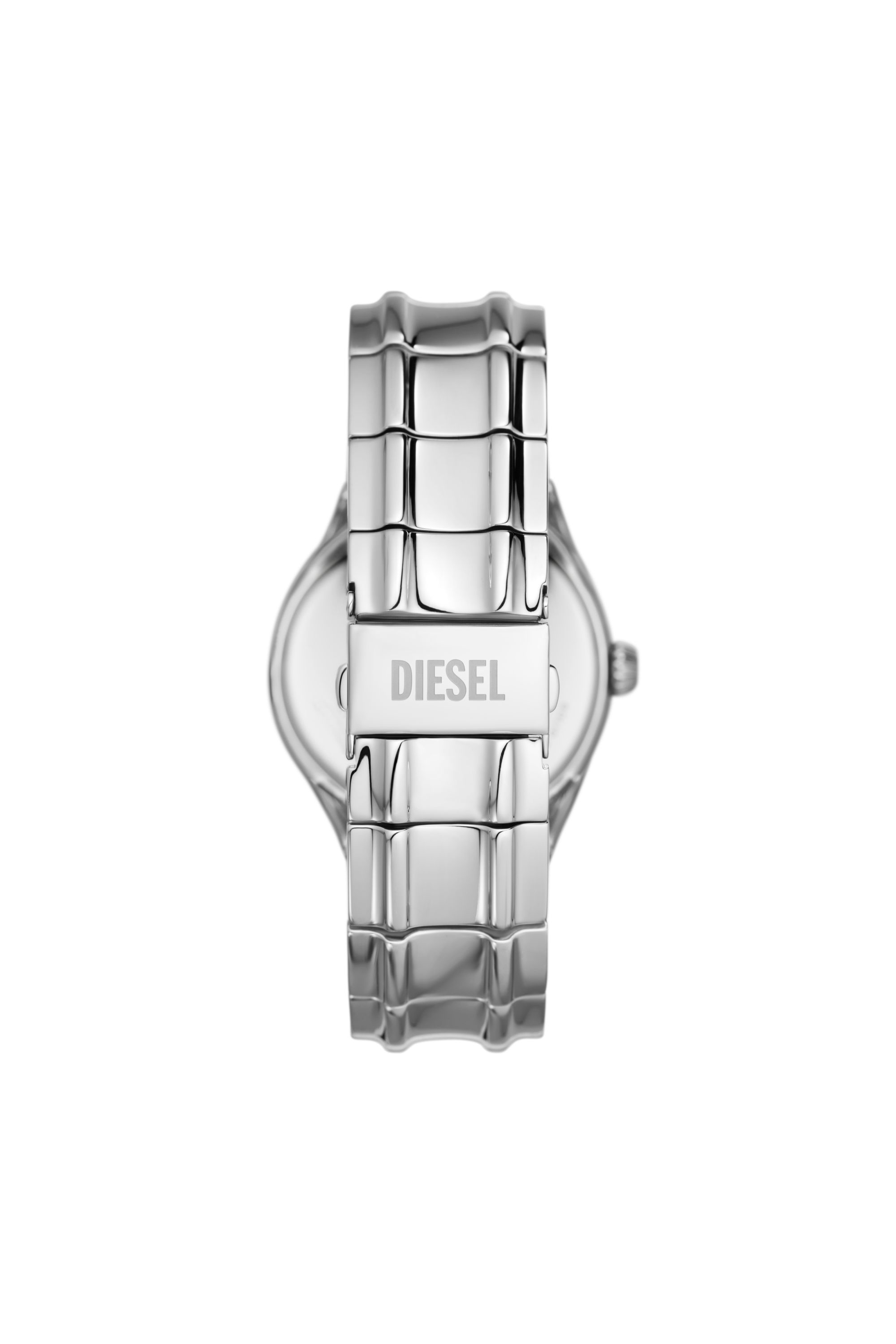 Diesel - DZ2205 WATCH, Reloj Streamline de acero inoxidable con movimiento de tres agujas Hombre in Plateado - 2