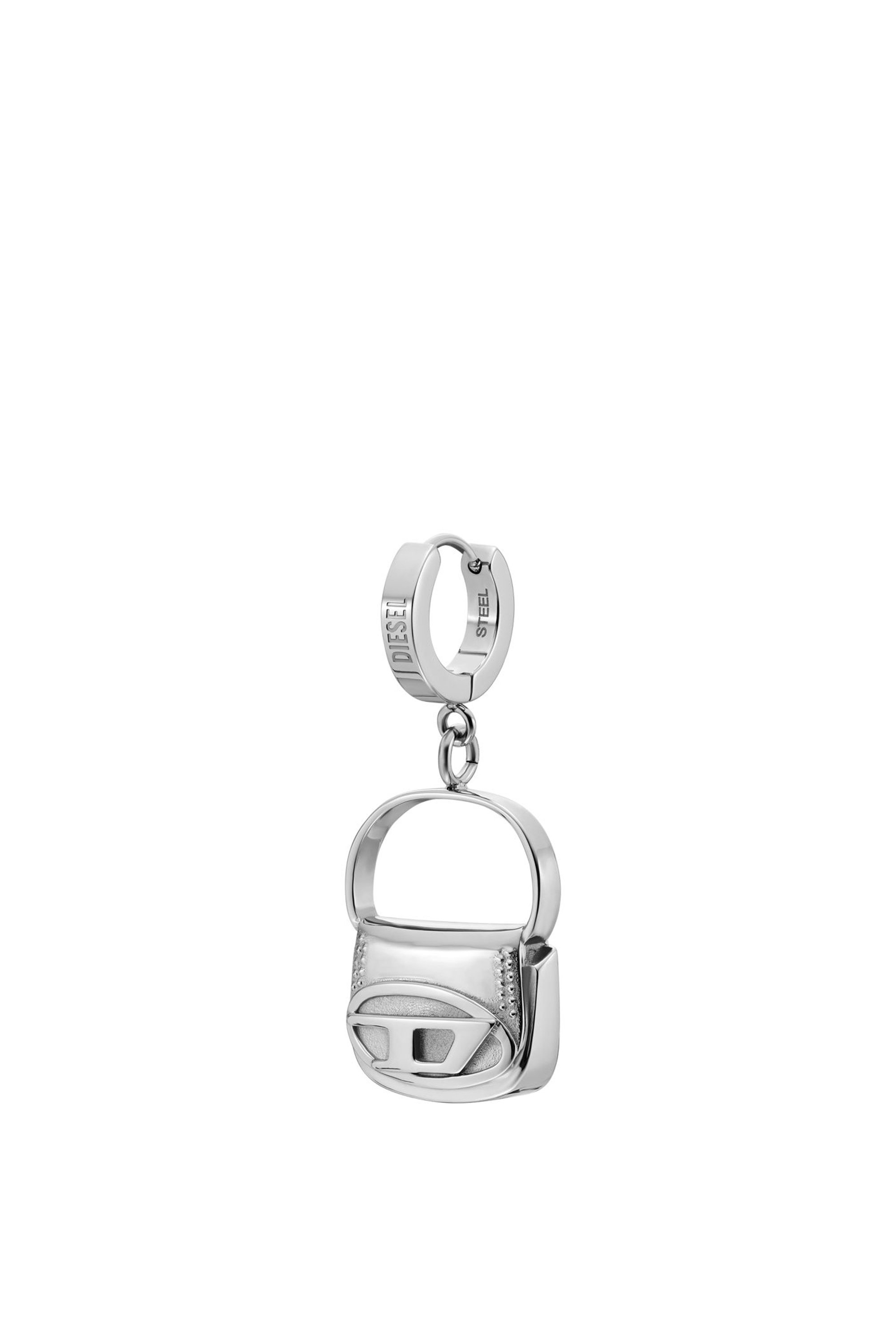 Diesel - DX1527 JEWEL, Pendientes de acero inoxidable Unisex in Plateado - 1