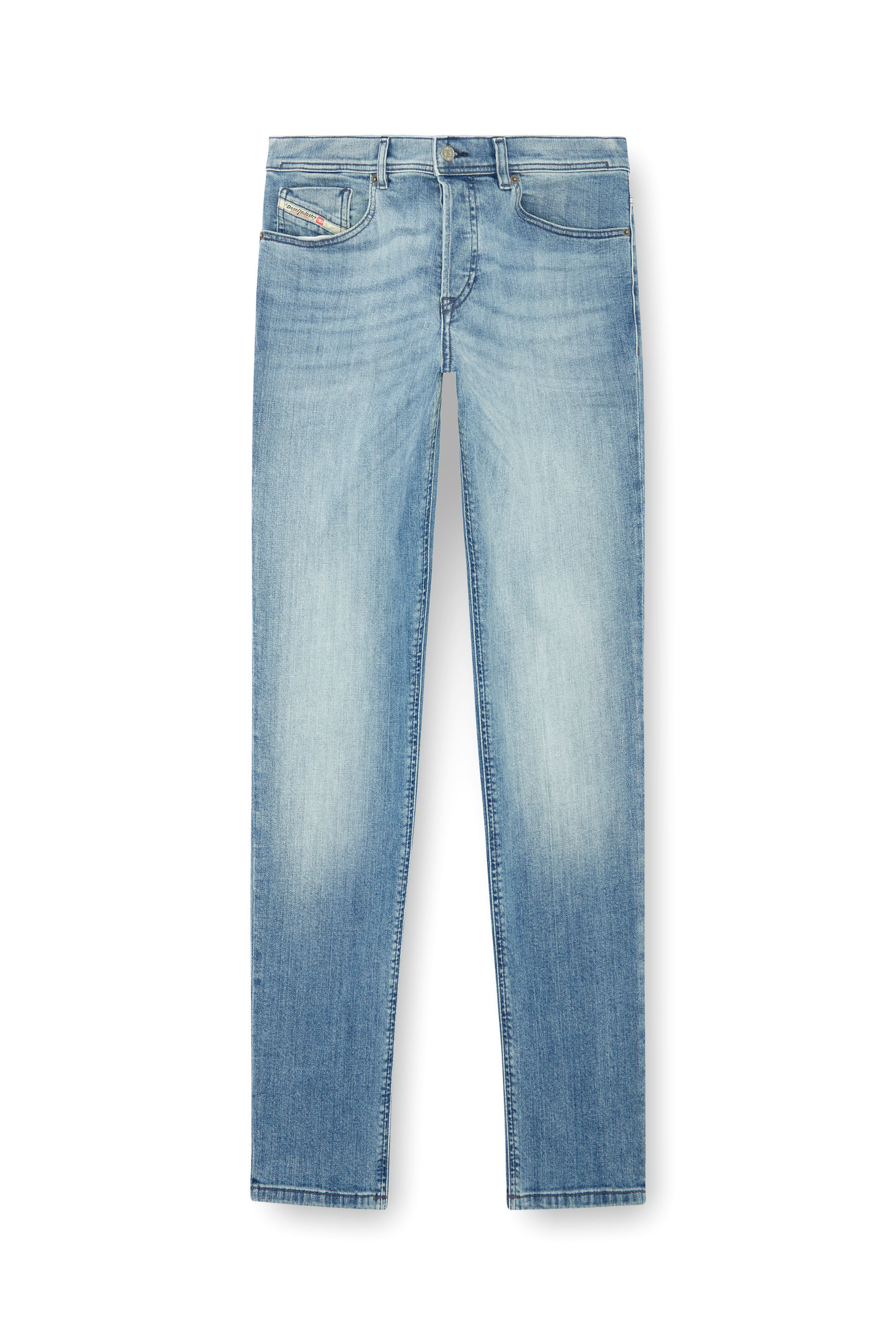 Diesel - Regular Jeans 2023 D-Finitive 0GRDI Hombre, Azul Claro - 3