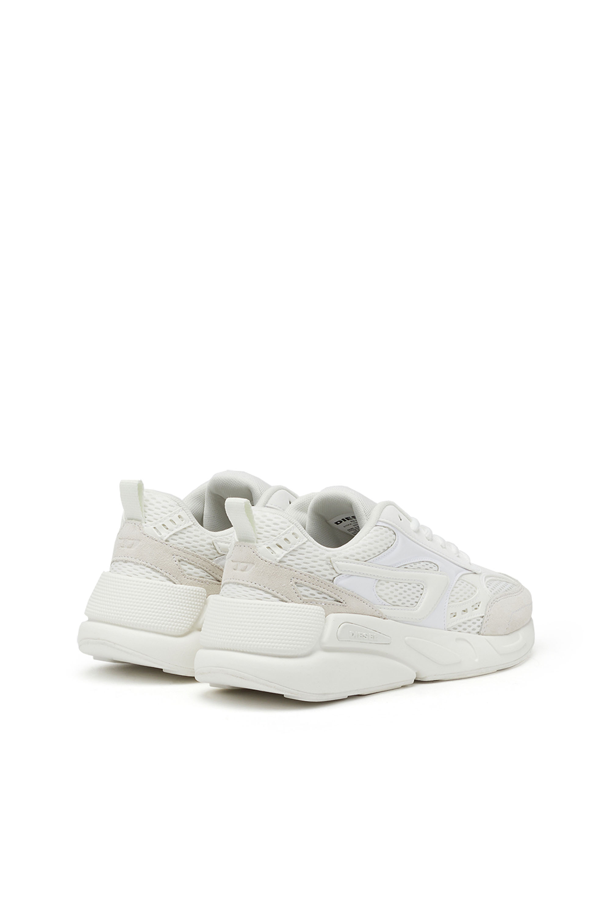 Diesel - S-SERENDIPITY SPORT W, Woman's S-Serendipity-Sneakers in mesh and suede in White - 3