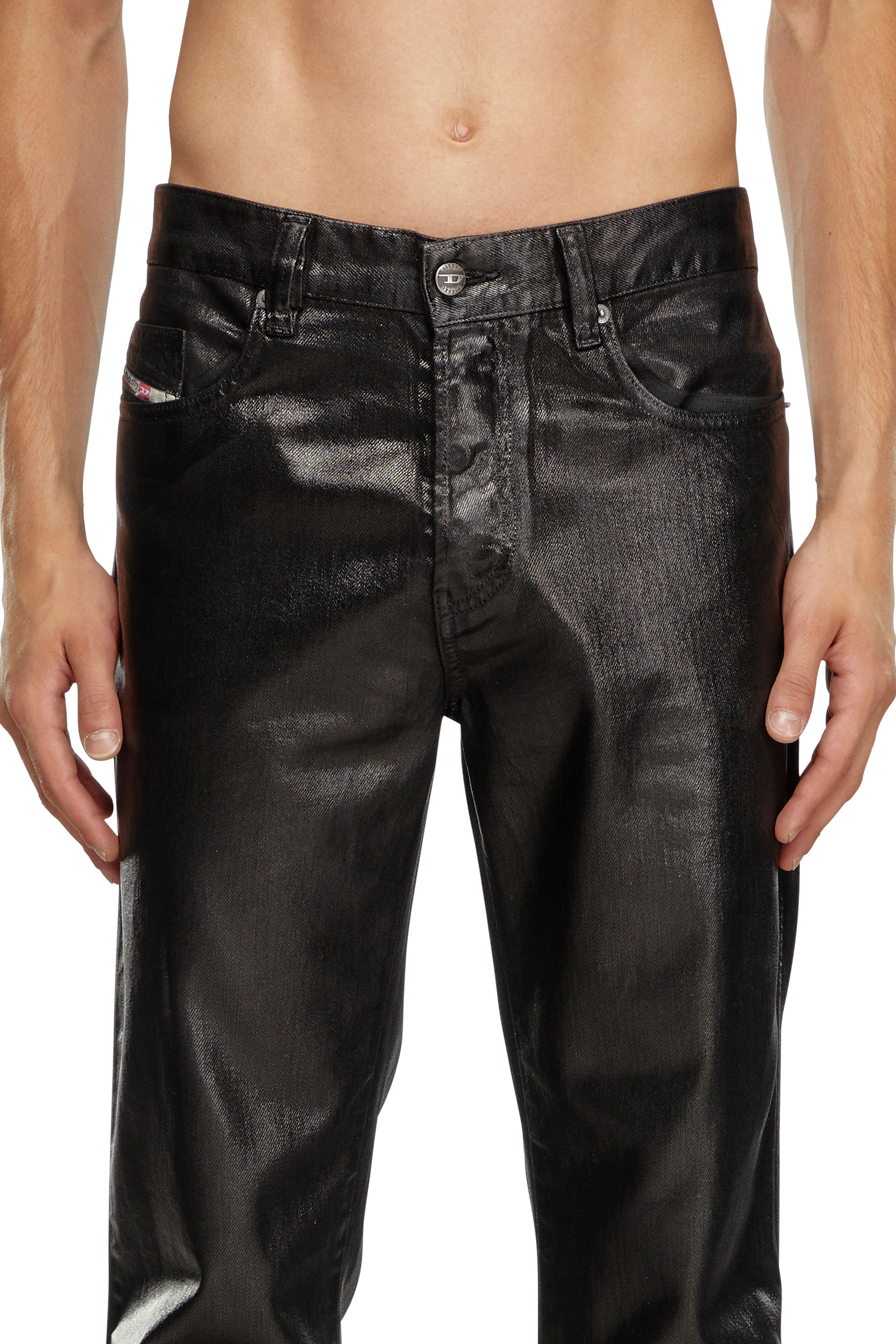 Diesel - Man's Bootcut Jeans 1998 D-Buck 068MR, Black/Dark grey - 4