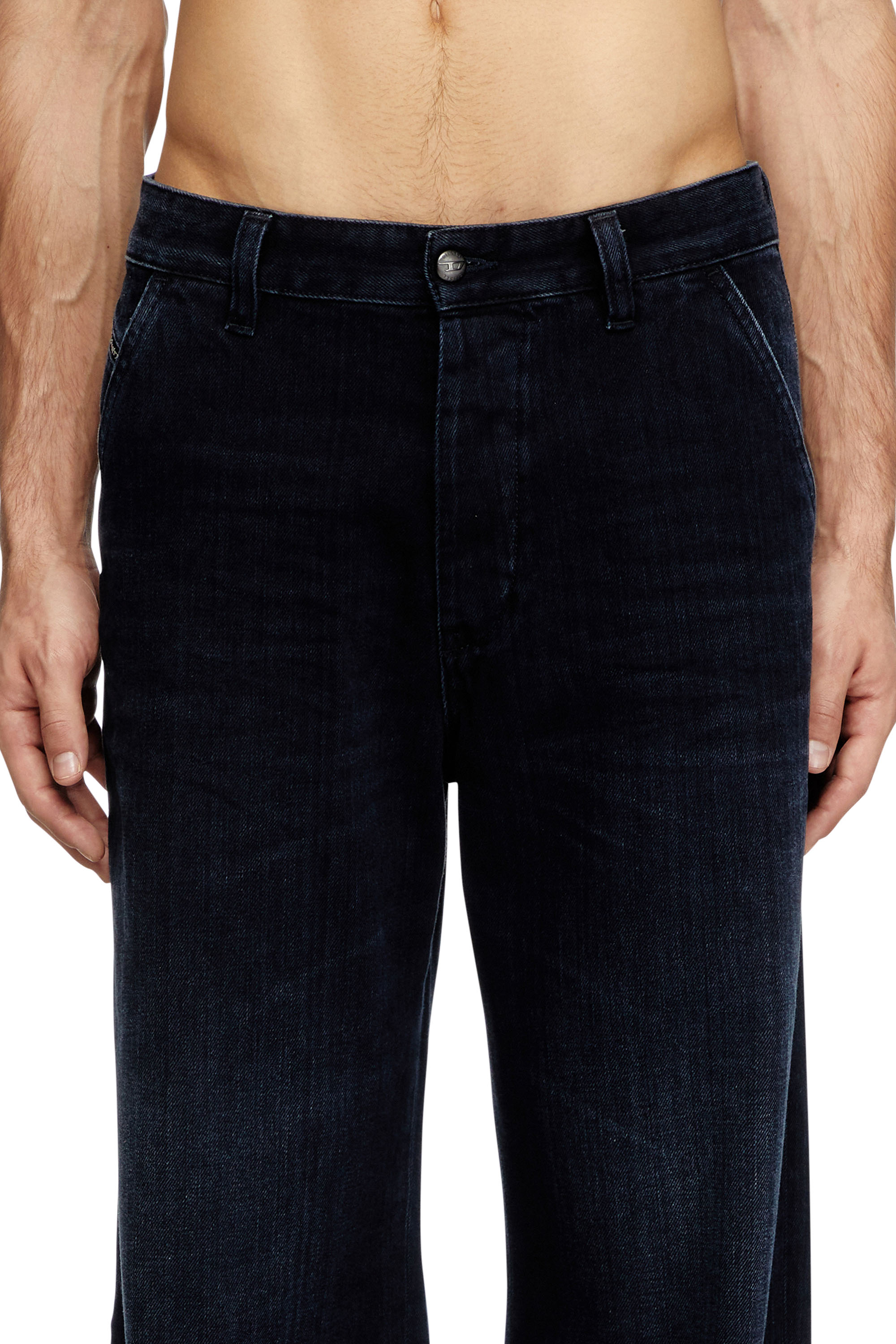 Diesel - Regular Jeans D-Phant-chino 09L54 Unisex, Azul Oscuro - 4