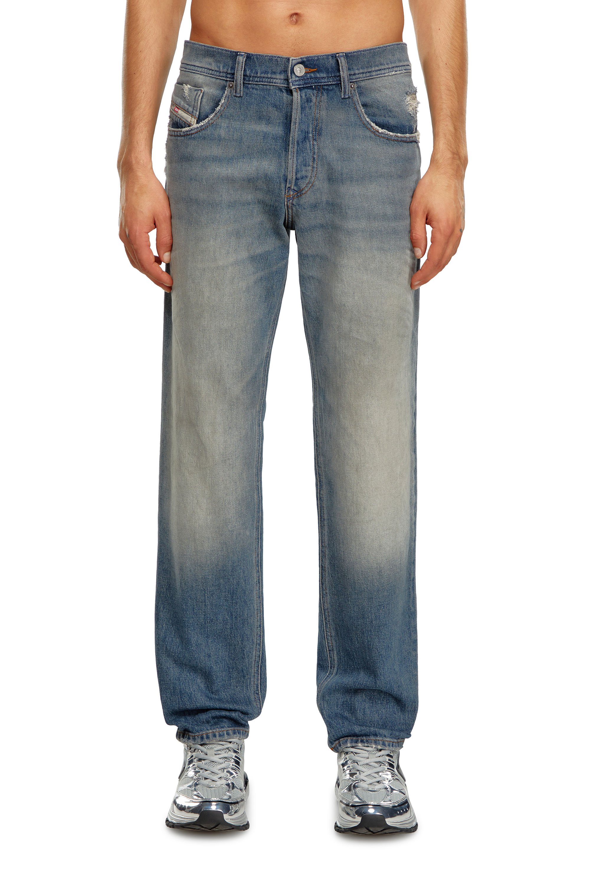 Diesel - Regular Jeans 2023 D-Finitive 0GRDC Hombre, Azul medio - 1