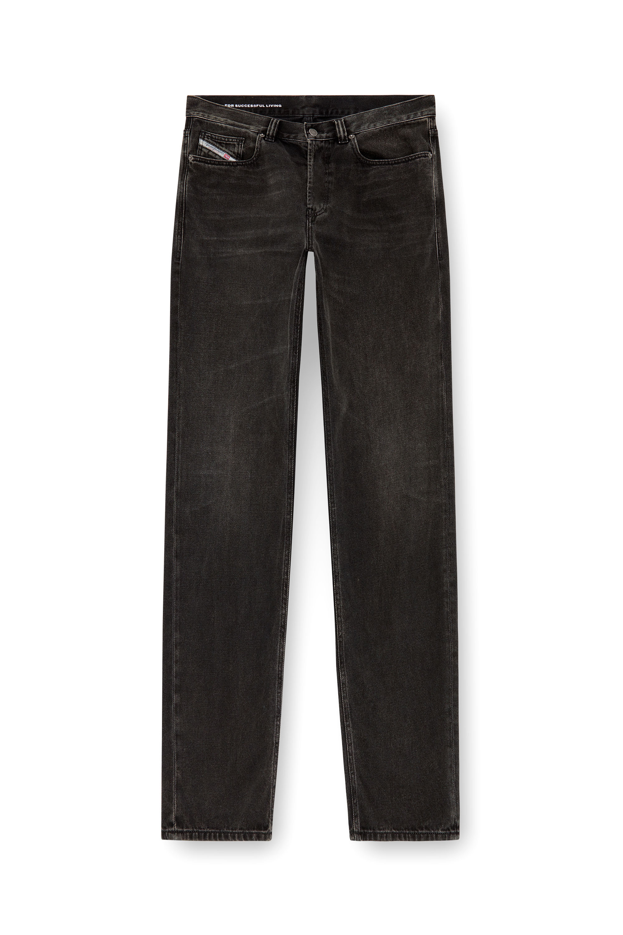 Diesel - Regular Jeans 2010 D-Macs 09J96 Hombre, Negro/Gris oscuro - 5