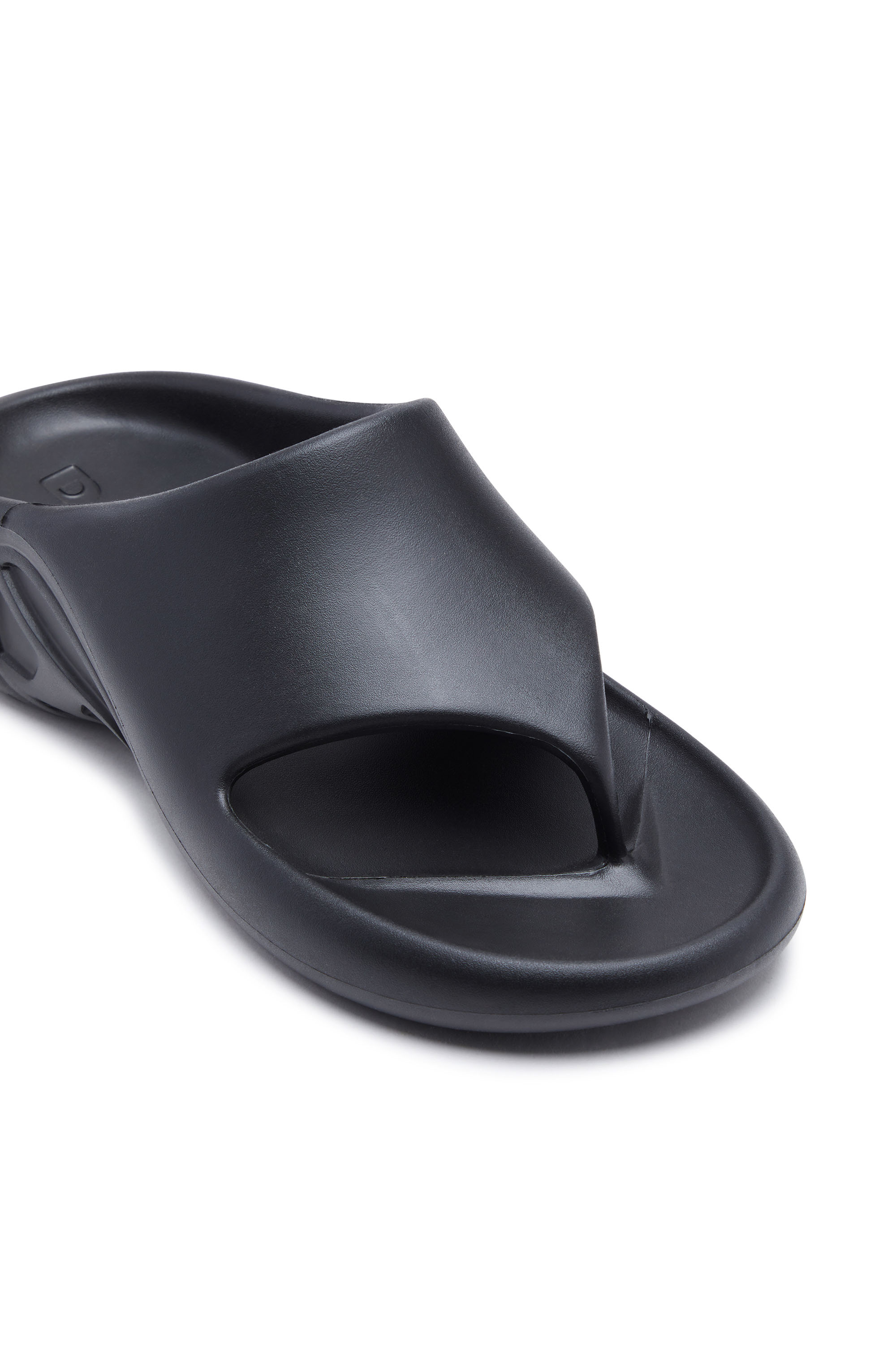 Diesel - SA-MAUI X, Unisex's Sa-Maui-Rubber mule flip-flop in Black - 6