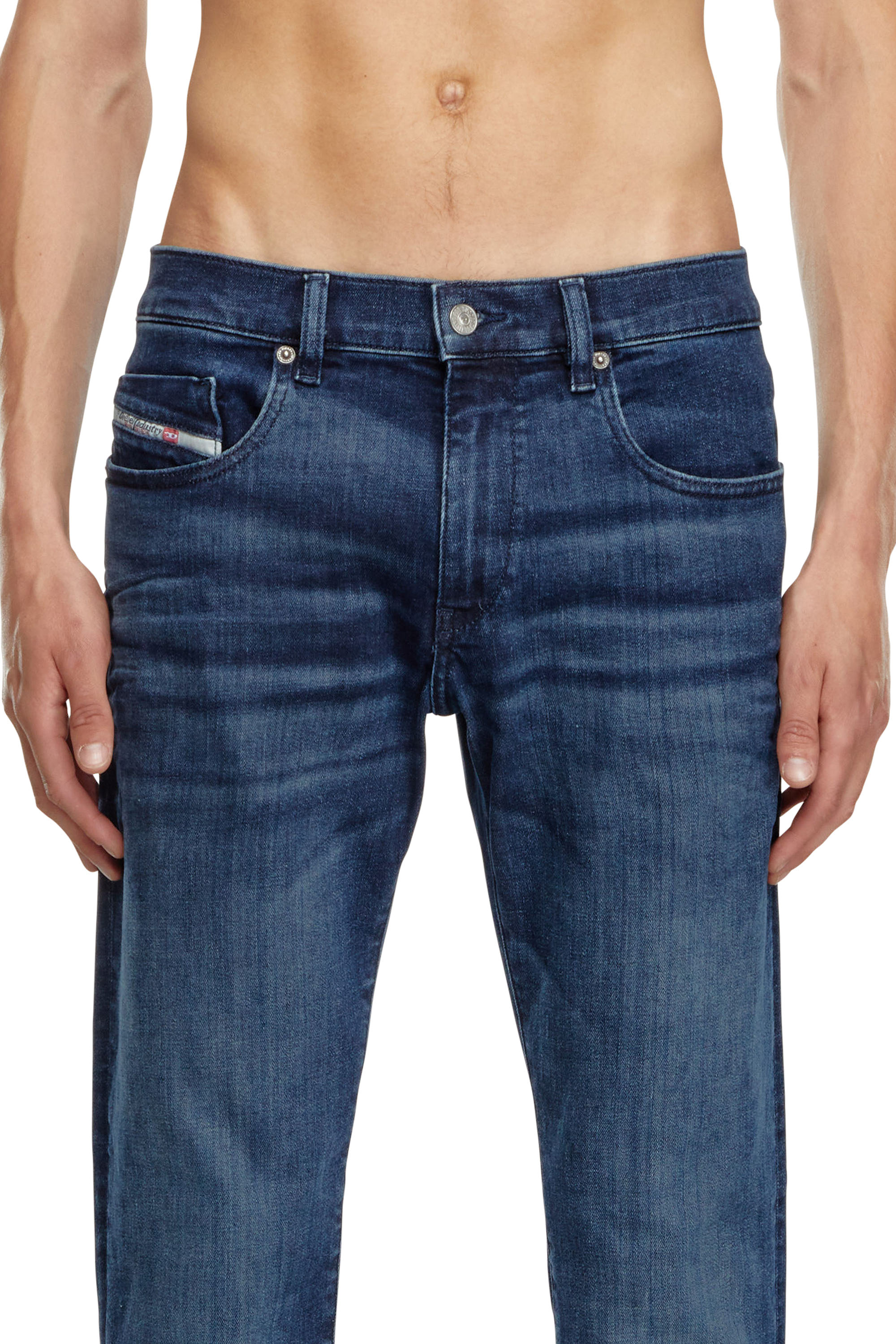 Diesel - Slim Jeans 2019 D-Strukt 0GRDJ Hombre, Azul Oscuro - 5